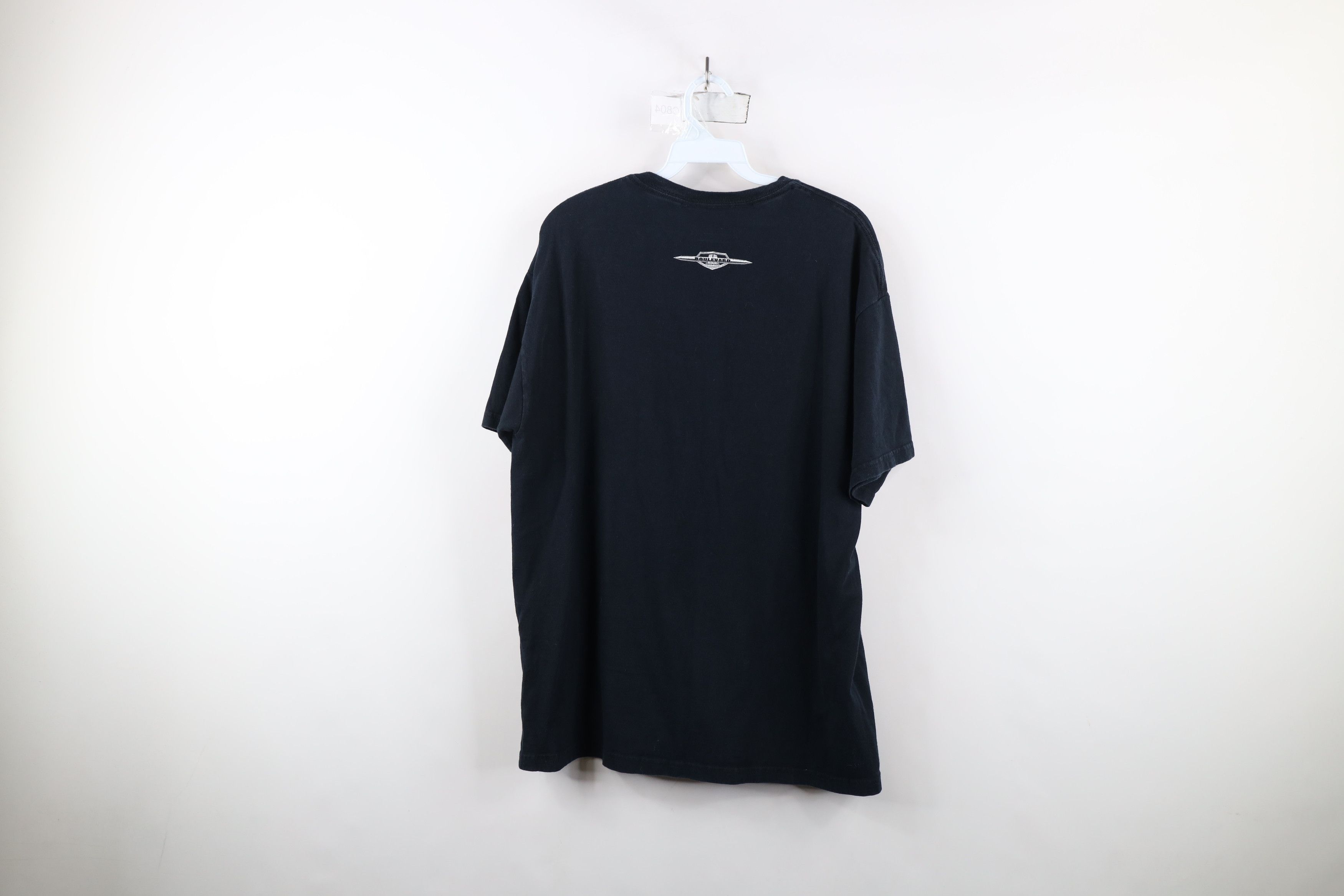Vintage Vintage Spell Out Boulevard Suzuki Motorcycle Racing T-Shirt Size US L / EU 52-54 / 3 - 11 Thumbnail
