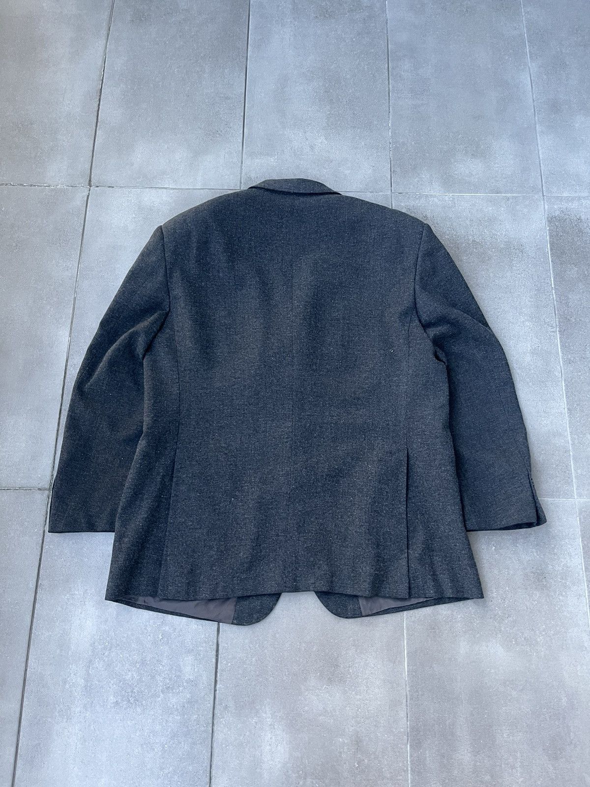 Cerruti 1881 Archive Cerruti 1881 Dark Grey Wool Blazer Size US L / EU 52-54 / 3 - 10 Thumbnail