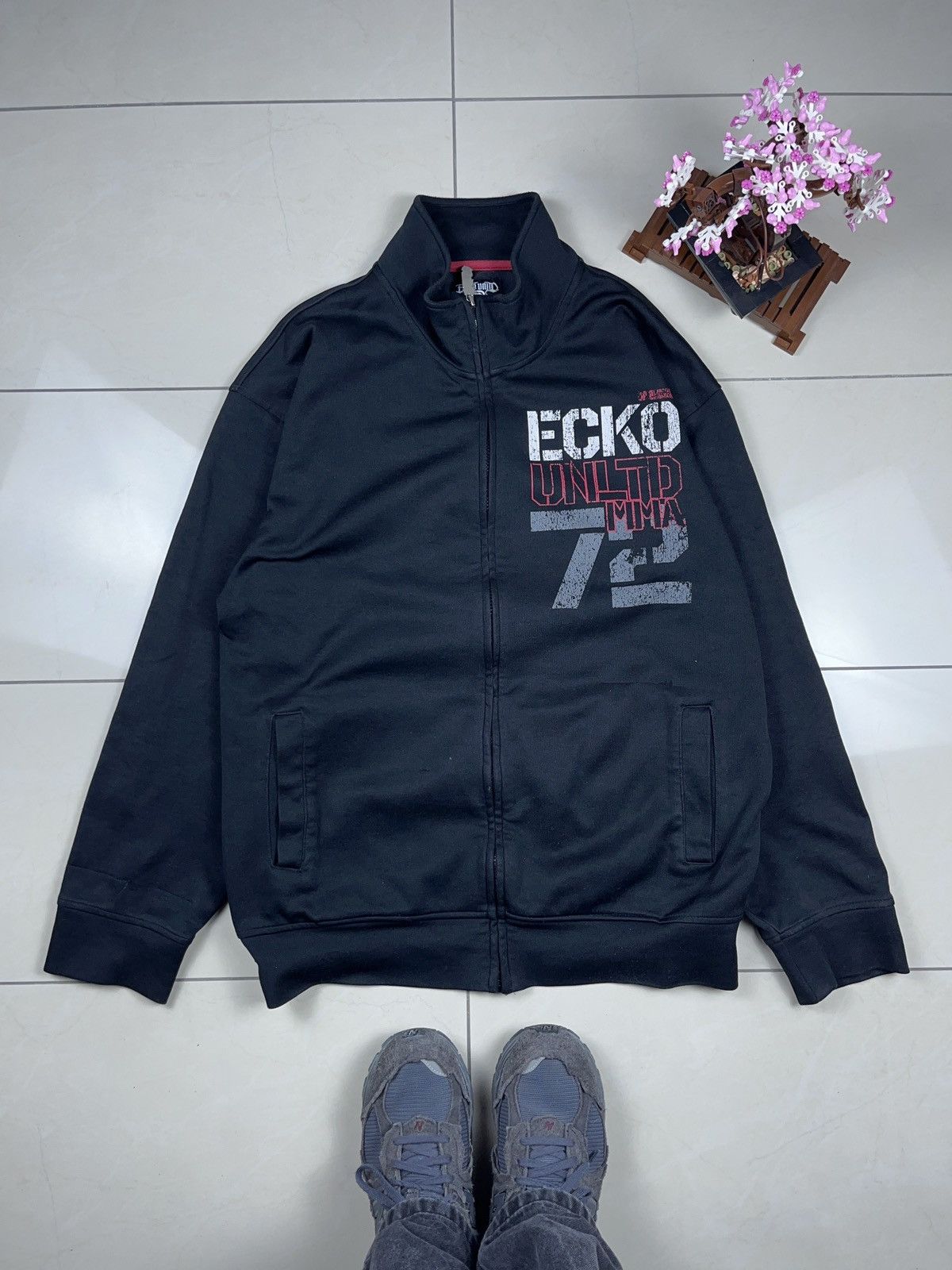 Other ➕ vintage y2k ecko unlimited mma zip up sweatshirt Size US XL / EU 56 / 4 - 2 Thumbnail