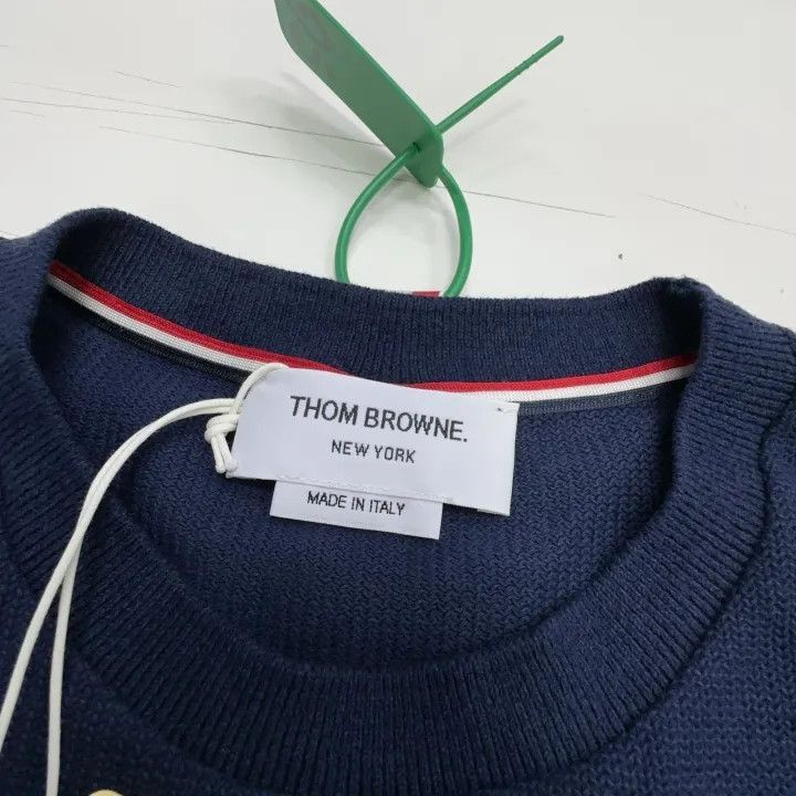 Thom Browne Thom Browne SS23 Striped Short Sleeve T-Shirt -2507 Size US S / EU 44-46 / 1 - 2 Thumbnail