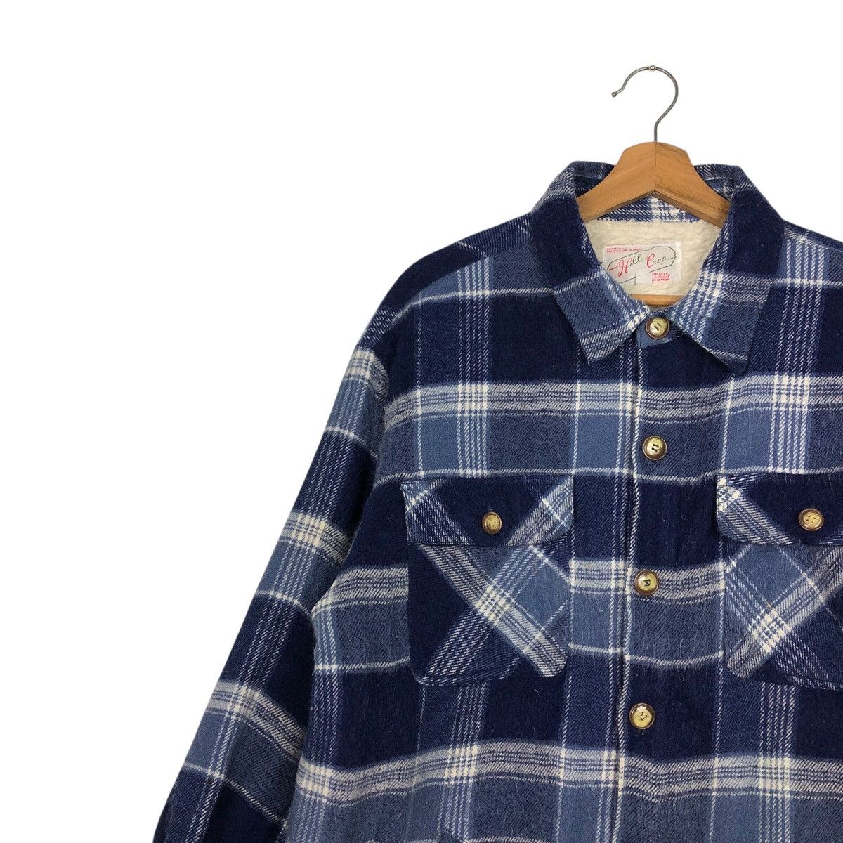 Japanese Brand × Vintage 📌Vintage Flannel Jacket Tartan Hill Crop Issey Miyake Size US L / EU 52-54 / 3 - 7 Thumbnail