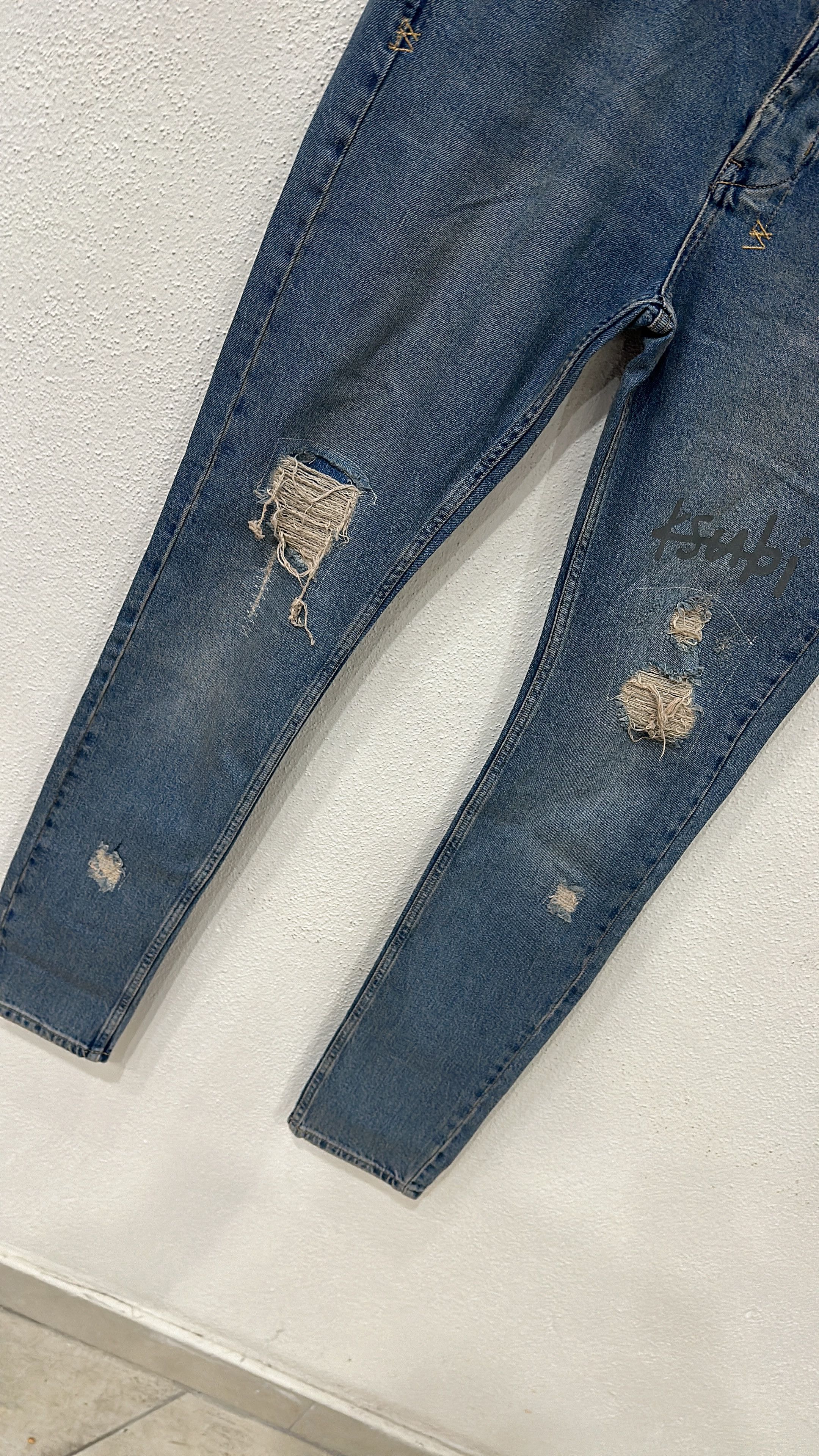 Ksubi Ksubi Van Vinkle Heritage Jeans Size 34 Blue Size US 34 / EU 50 - 7 Thumbnail