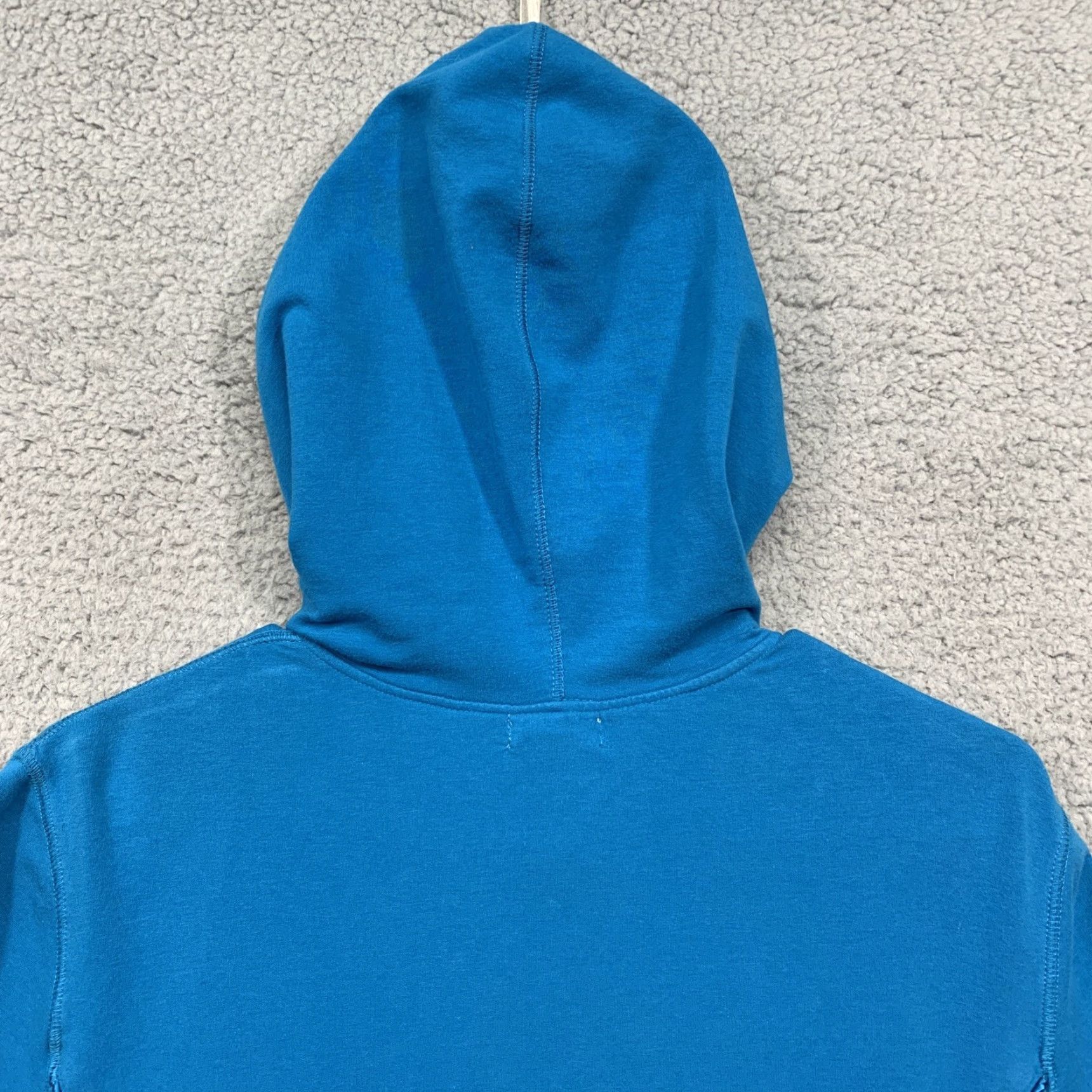 Vintage Danskin Now Hooded Jacket Women’s Athletic Size L Turquoise 2 Pockets Full Zip Size L / US 10 / IT 46 - 6 Thumbnail