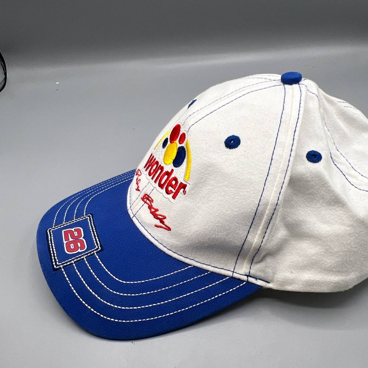 Winners Circle Wonder Bread Talladega Ricky Bobby 26 Hat Nascar Strap Back Size ONE SIZE - 3 Thumbnail