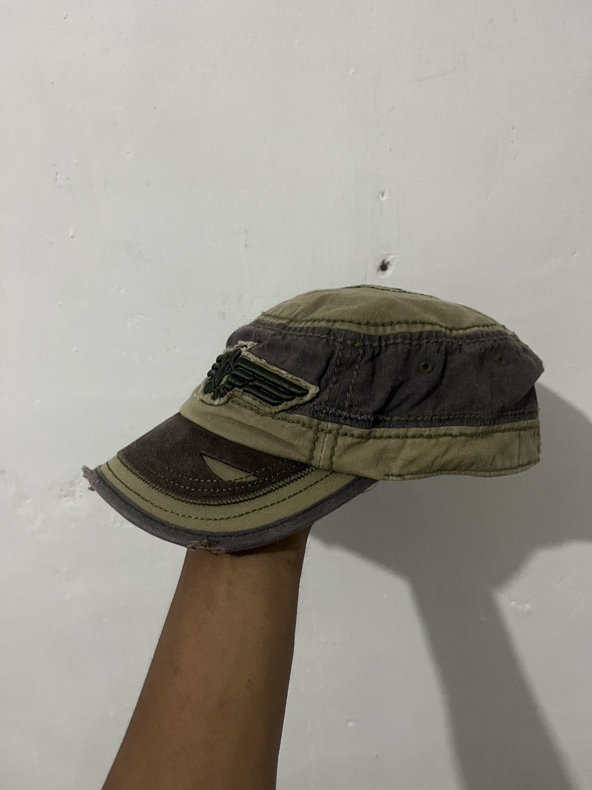 Japanese Brand Hat Y2K H.Caustic 2012 Size ONE SIZE - 2 Thumbnail