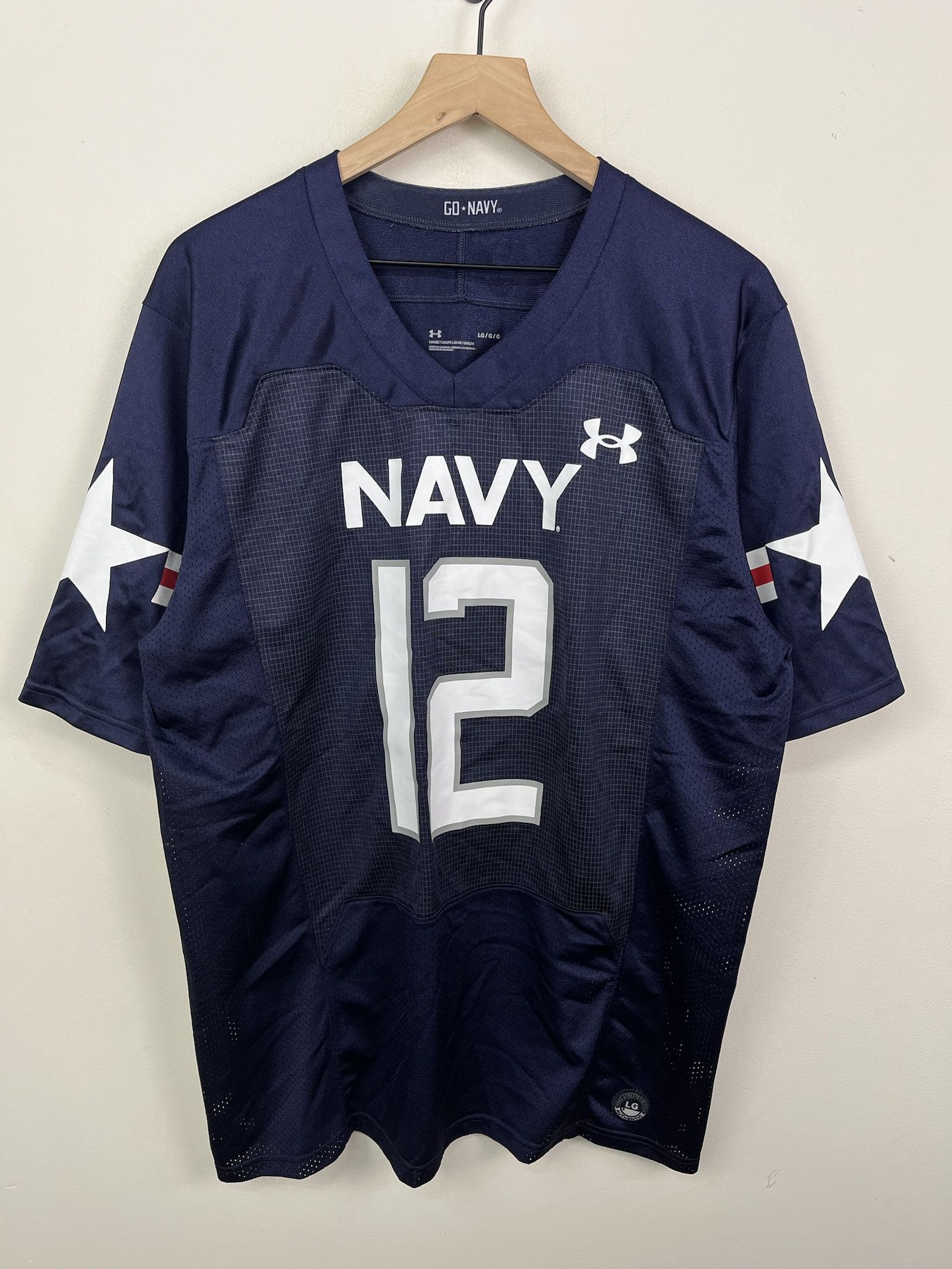 Vintage Vintage Y2K US Navy Jersey Size L #12 Size US L / EU 52-54 / 3 - 1 Thumbnail