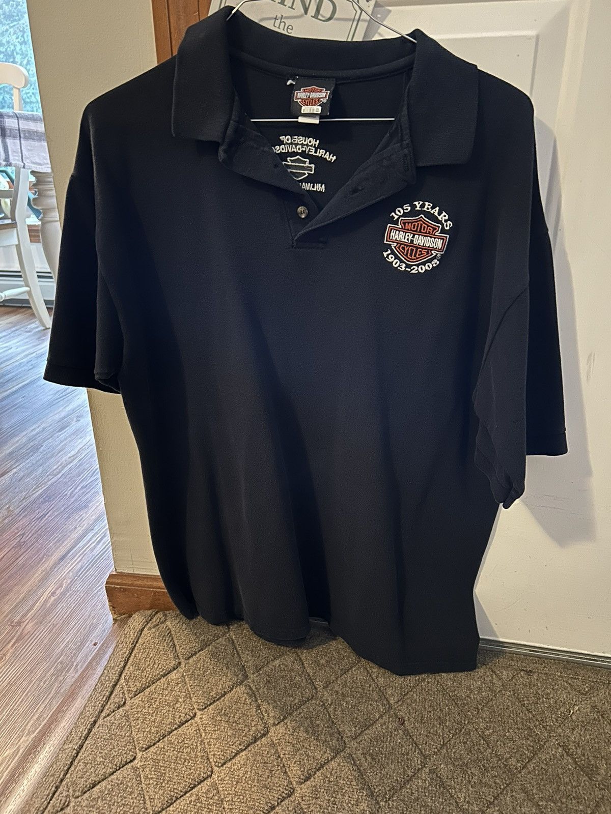 Harley Davidson Harley Davidson Polo 105 year anniversary Size US XL / EU 56 / 4 - 4 Thumbnail