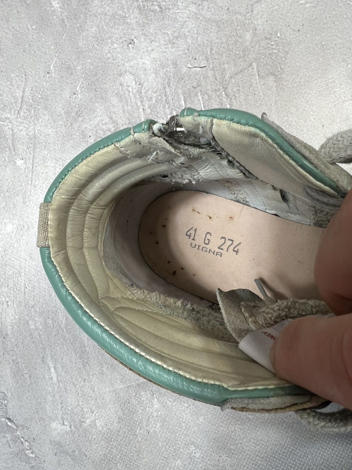 Golden Goose × Vintage Vintage Golden Goose Slide Distressed Sneakers Size US 8 / EU 41 - 20 Thumbnail
