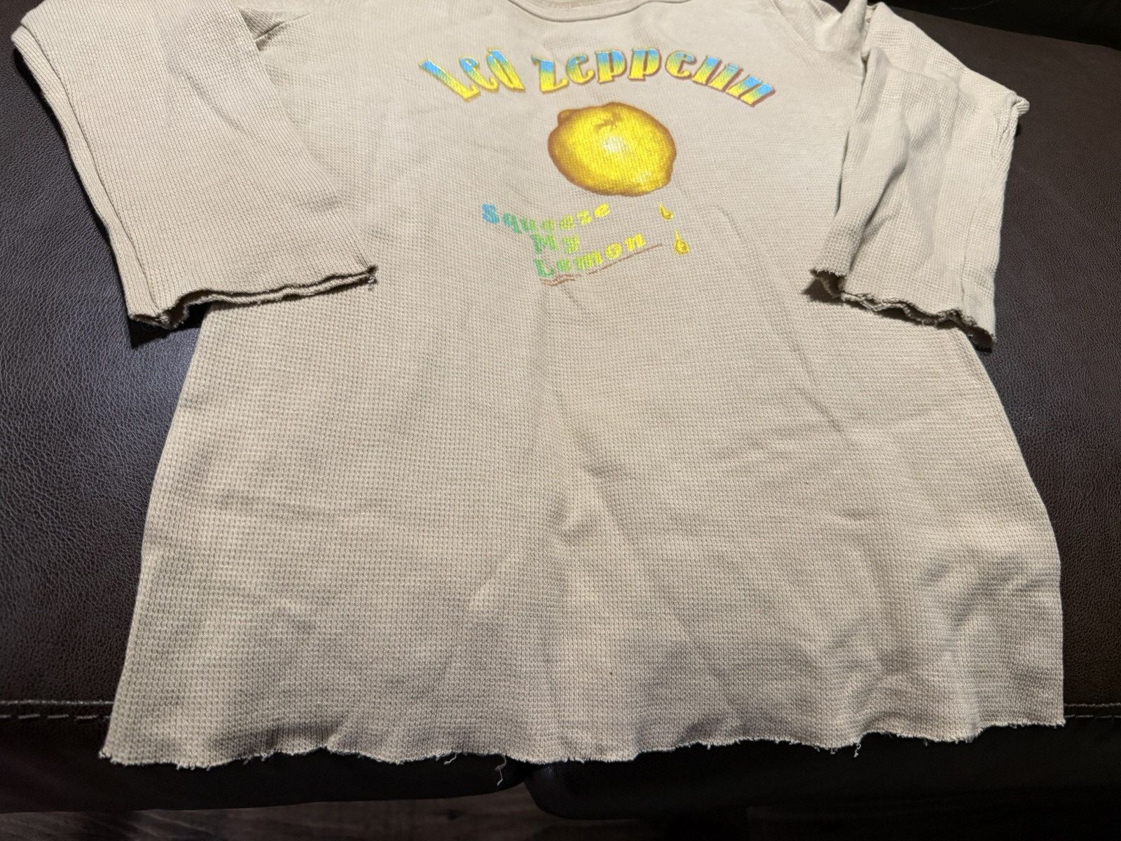Bravado New Old Stock “Led Zeppelin” L/S thermal Band TShirt, Medium Size M / US 6-8 / IT 42-44 - 3 Thumbnail