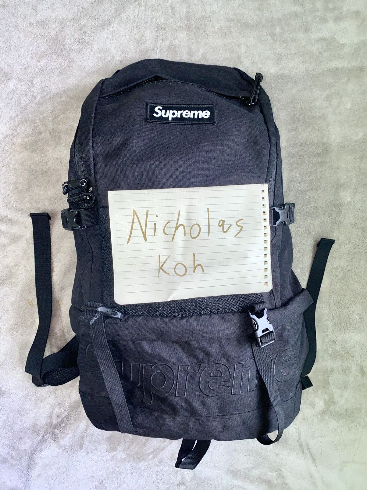 Supreme Supreme Contour Backpack FW15 (Rare) Size ONE SIZE - 1 Thumbnail