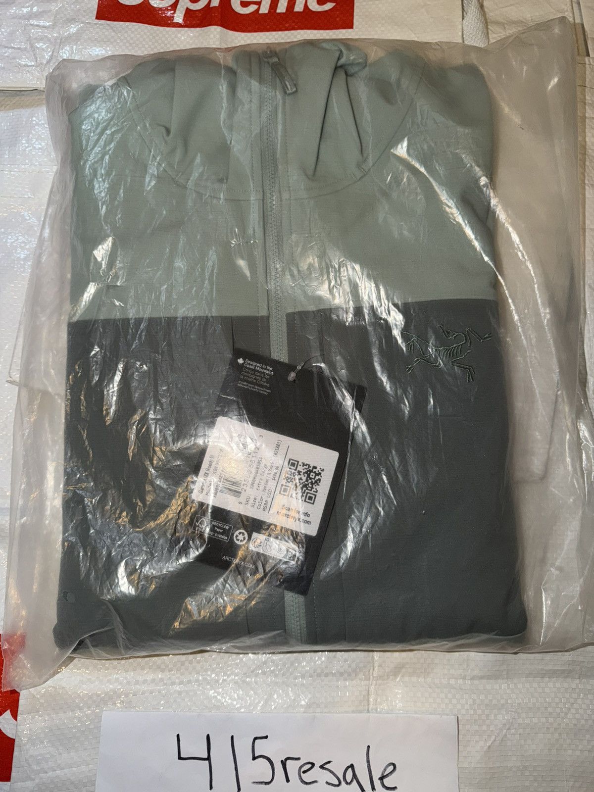 Arc'teryx Arc’teryx Gamma MX Hoody Stone Green Size US XL / EU 56 / 4 - 5 Thumbnail