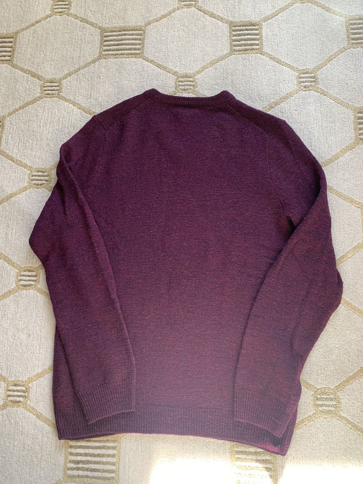 J.Crew Merino Wool Slim Elbow Patch V-Neck Sweater Size US M / EU 48-50 / 2 - 6 Thumbnail