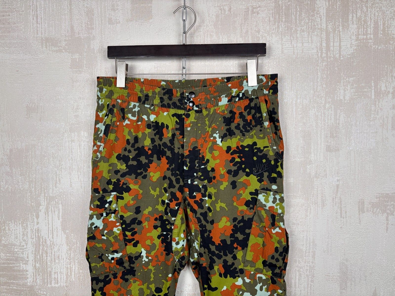 Nike Nike F.C. Allover Print Woven Camo Cargo Pants Jogger Size US 30 / EU 46 - 2 Thumbnail