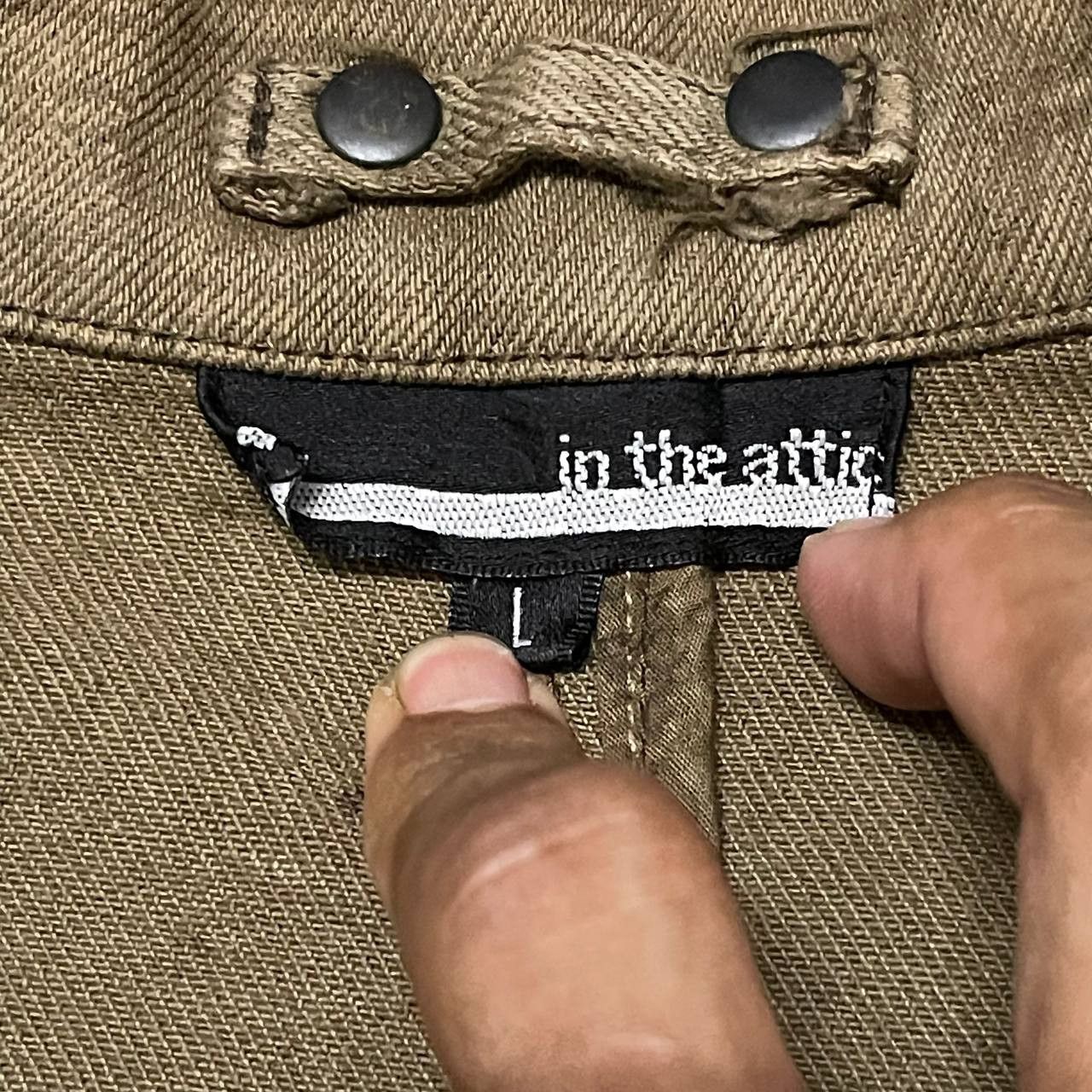 In The Attic Vtg In The Attic Asymmetric Pocket Jacket ifsixwasnine lgb Size US L / EU 52-54 / 3 - 11 Thumbnail