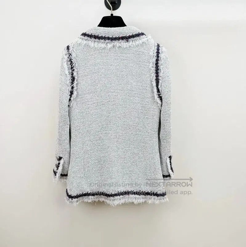Chanel Chanel White Jacket for Women . Size XXS / US 00 / IT 34 - 7 Thumbnail