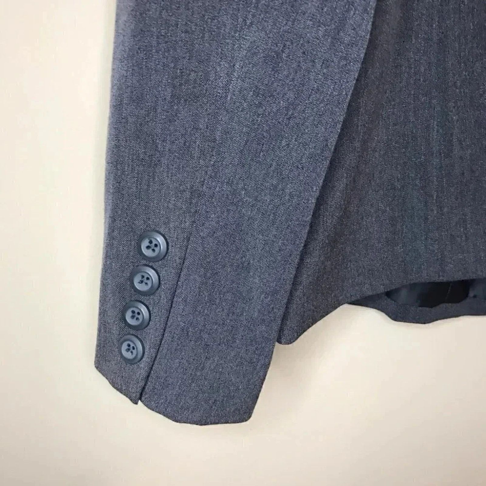 Apt. 9 Apt. 9 Grey Blazer Suit Jacket Stretch Office Size XL / US 12-14 / IT 48-50 - 4 Thumbnail