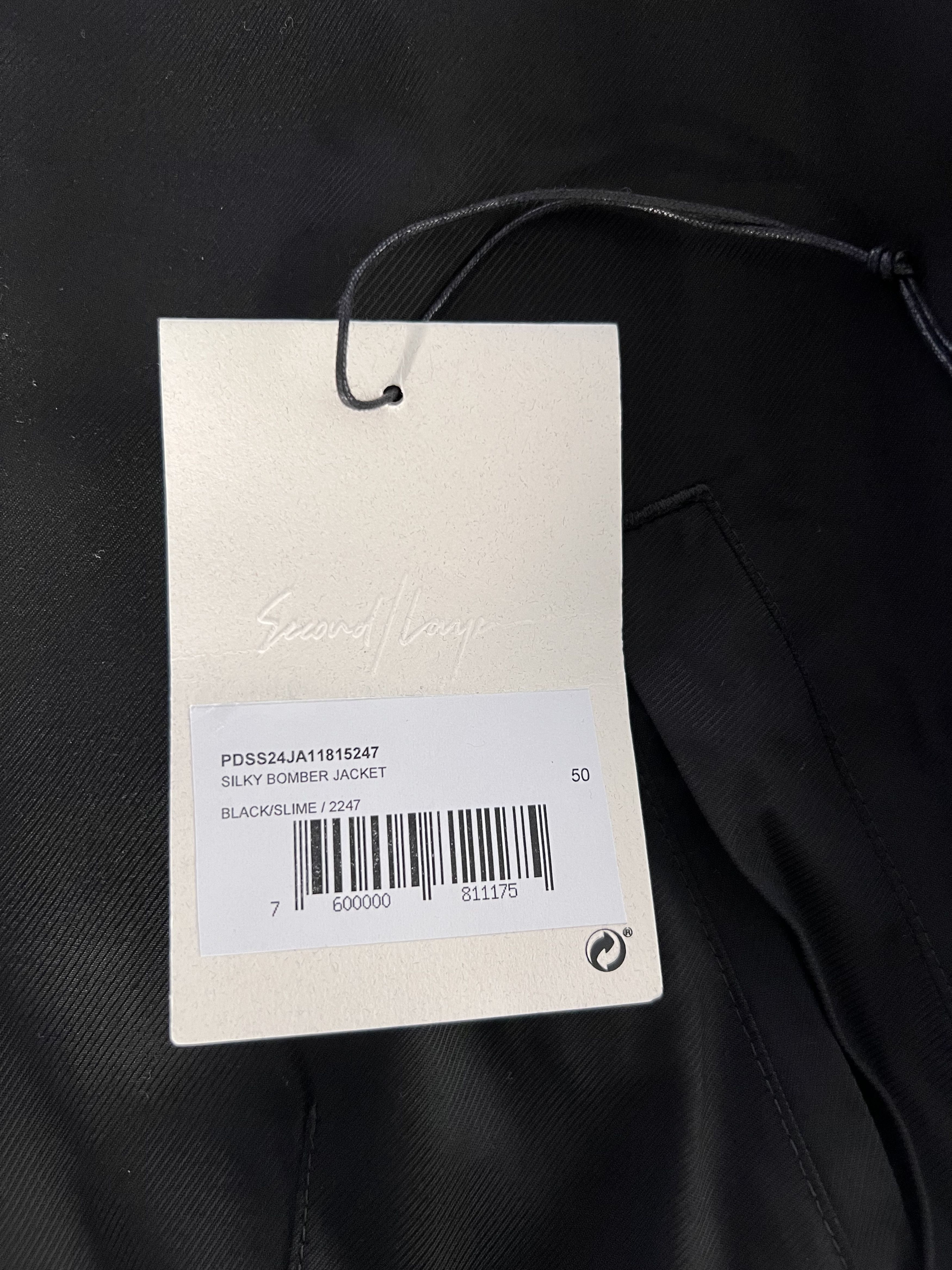 Second/Layer Second/Layer Dreamcatcher Silky Bomber Jacket in Black Size US M / EU 48-50 / 2 - 7 Thumbnail