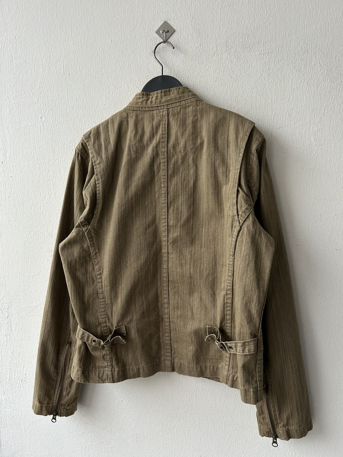 If Six Was Nine Rare Zipper Bondage Jungle Jacket Size US M / EU 48-50 / 2 - 7 Thumbnail