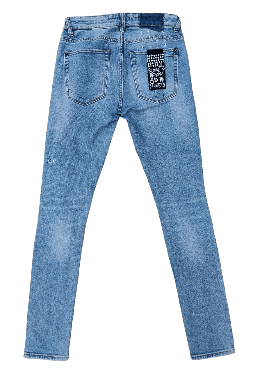 Ksubi Ksubi Distressed Skinny Denim Size 29" - 2 Thumbnail