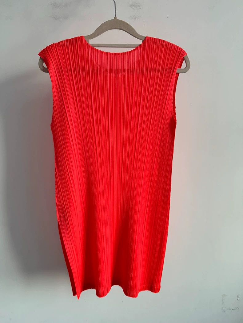 Issey Miyake issey miyake Red dress 2505-Nextarrow Size S / US 4 / IT 40 - 2 Thumbnail