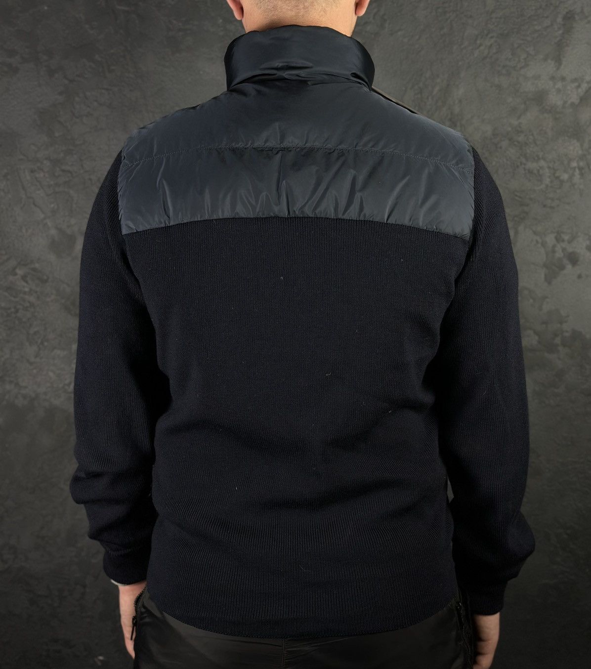 Prada Prada Red Tab Designer Down Puffer Jacket Wool Nylon Men’s Size US M / EU 48-50 / 2 - 2 Thumbnail
