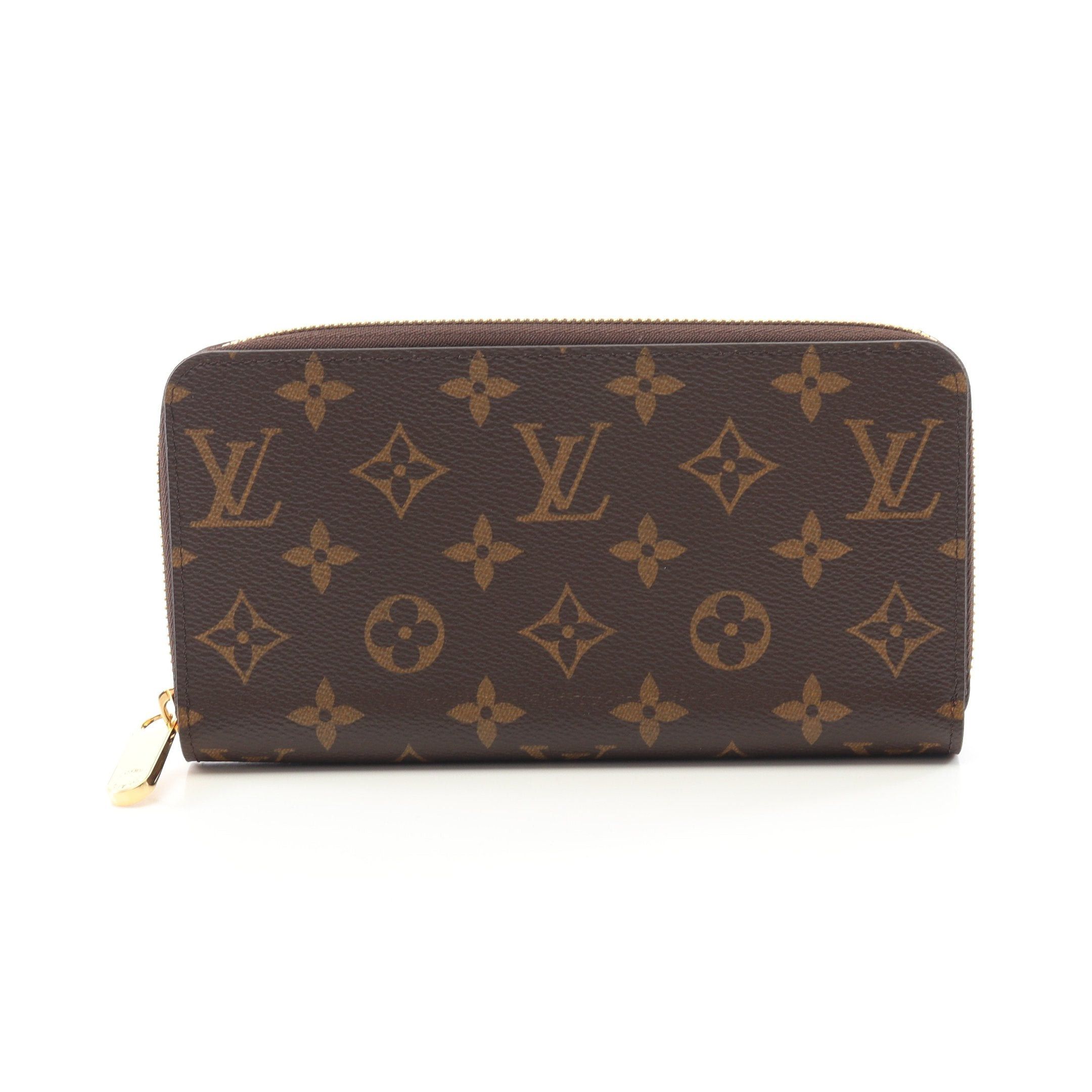 Louis Vuitton Louis Vuitton Zippy Wallet Monogram Round Zipper Long Brown Size ONE SIZE - 1 Thumbnail