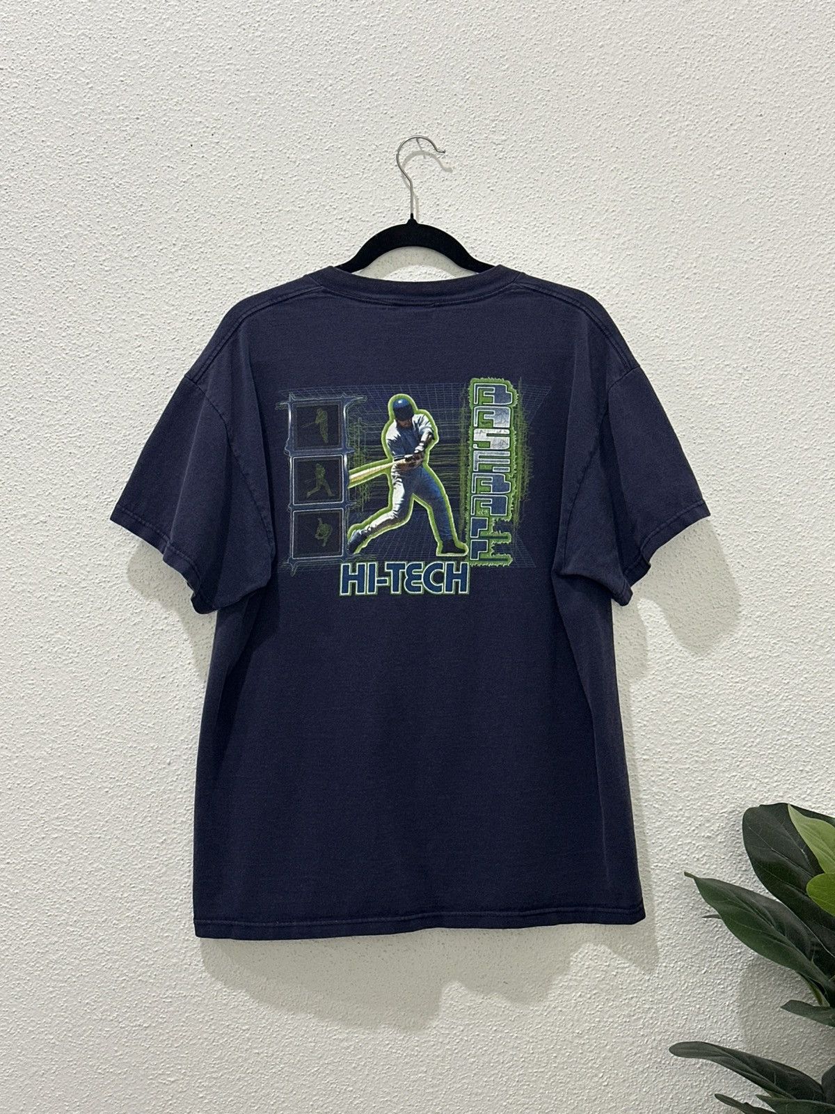MLB Vintage Y2K Hi-Tech Baseball Hologram Technology Shirt L Size US L / EU 52-54 / 3 - 1 Thumbnail