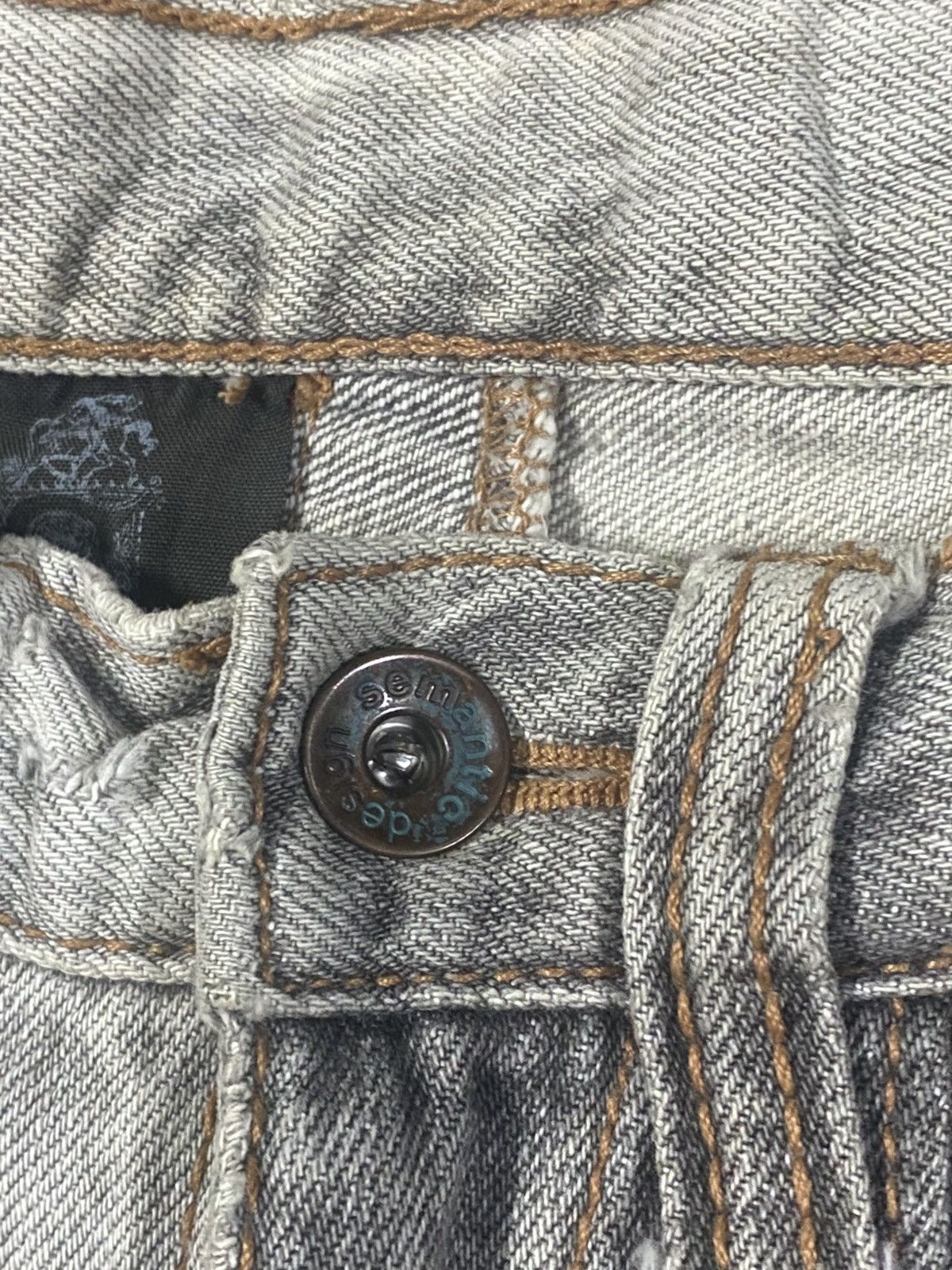semanticdesign Semantic Design Clawmark art design Thrashed Denim Jeans Size US 34 / EU 50 - 9 Thumbnail