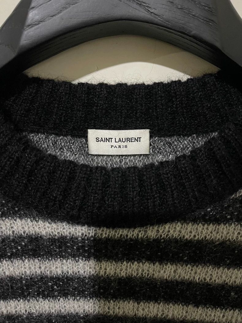 Saint Laurent Paris saint Laurent paris19fw authentic black and white striped Size US L / EU 52-54 / 3 - 4 Thumbnail