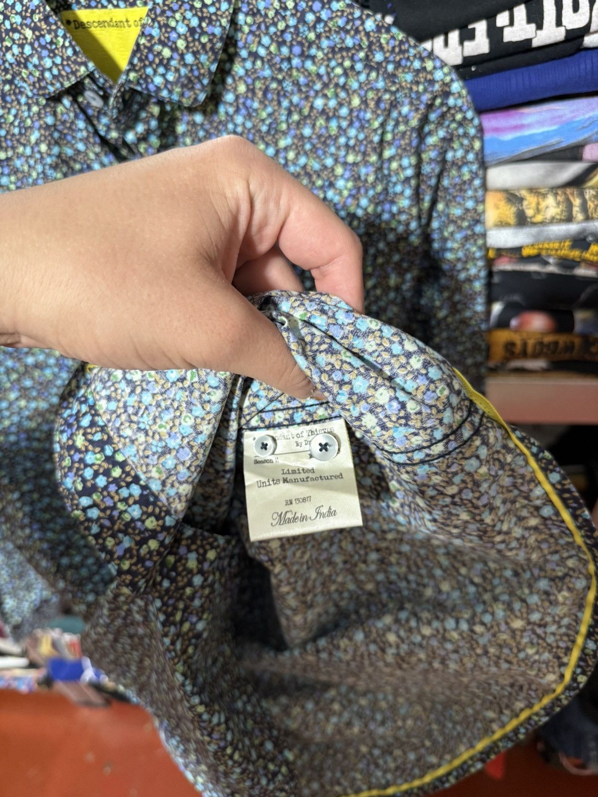 Descendant of Thieves Rare Jungle Foliage All Over Print Long Sleeve Button Shirt Size US S / EU 44-46 / 1 - 5 Thumbnail
