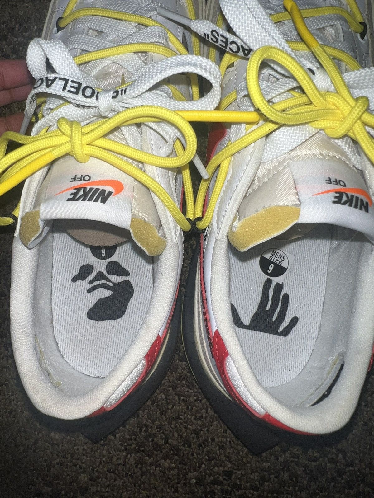 Nike × Off-White Off-White x Nike Blazer Low “University Red” Size US 9 / EU 42 - 8 Thumbnail
