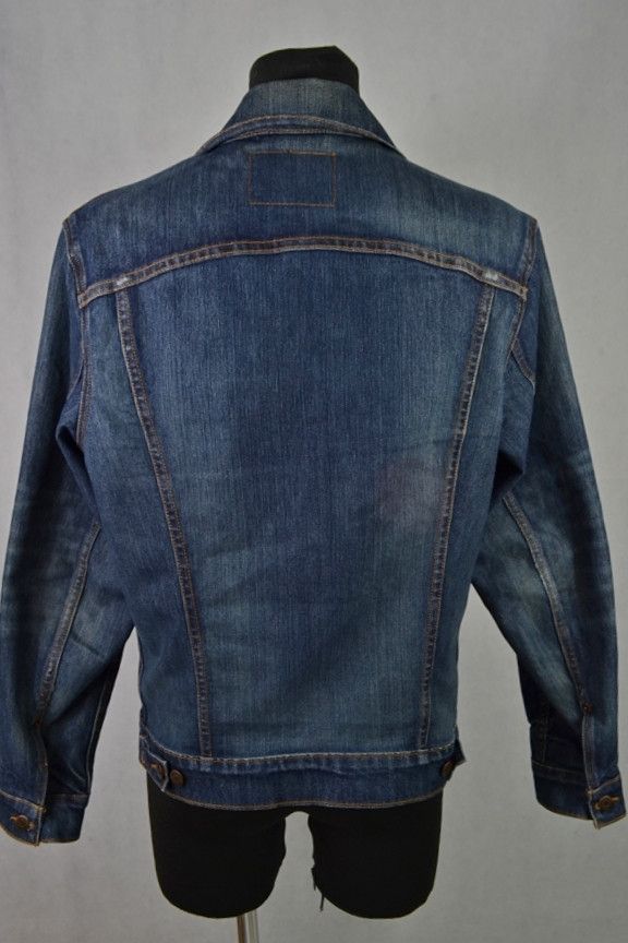 Levi's Levi's x Nike Trucker Navy Denim Jacket M Size US M / EU 48-50 / 2 - 2 Thumbnail