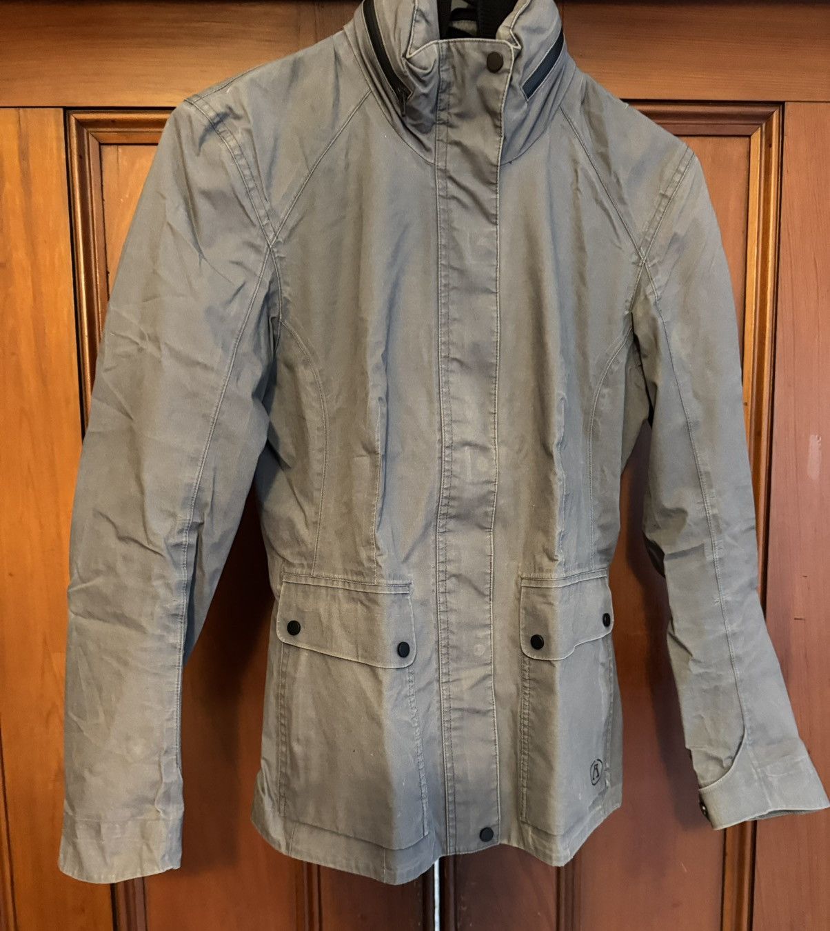 Alchemy Equipment Alchemy Equipment 100% WAXED COTTON Dark Grey Women’s Jacket Size XS / US 0-2 / IT 36-38 - 1 Thumbnail