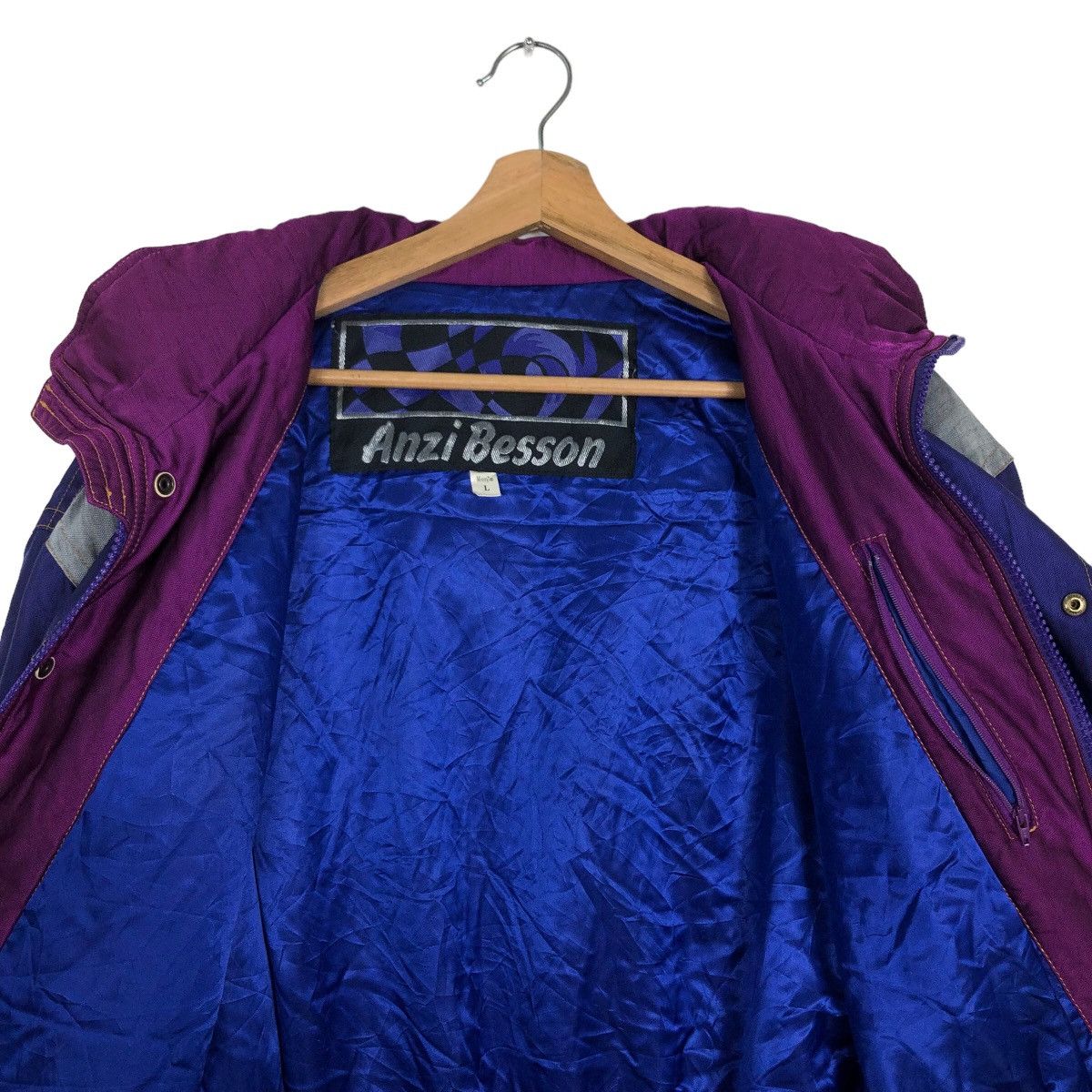 Japanese Brand 🔥90’s Vintage Ski Jacket Cargo Pocket Anzi Besson Japan Size US L / EU 52-54 / 3 - 12 Thumbnail