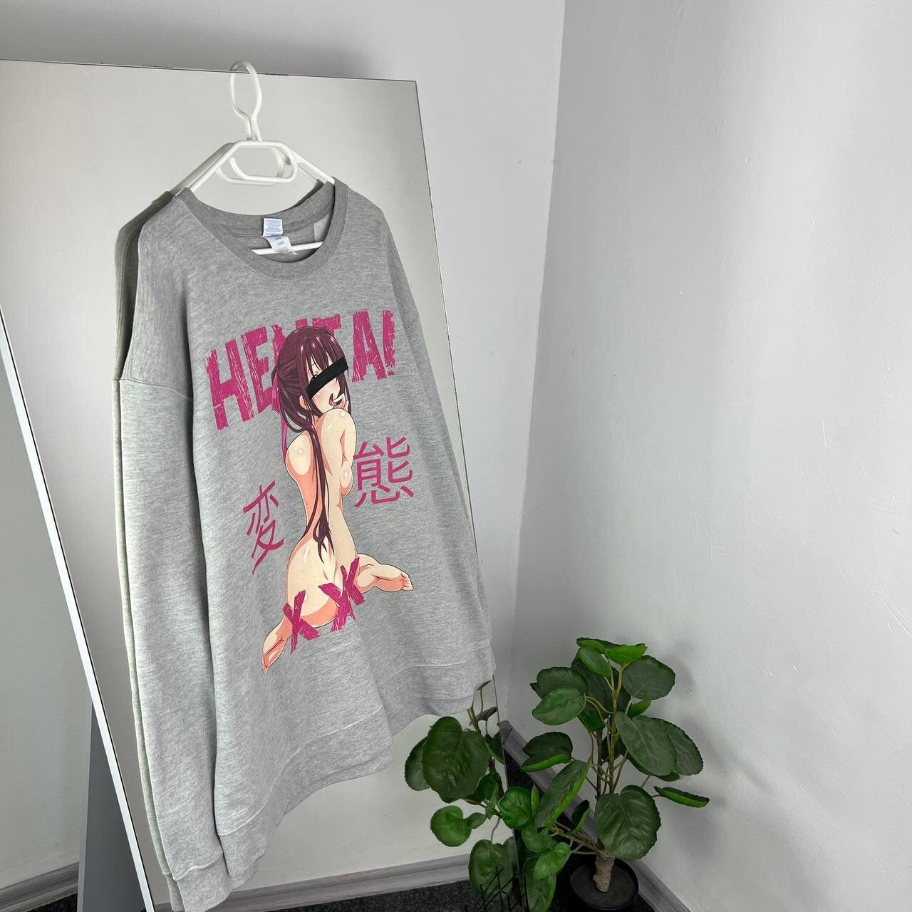 Japanese Brand Hentai Anime Crazy Sweatshirt Big Pint Sexy Girl Size US XXL / EU 58 / 5 - 1 Thumbnail