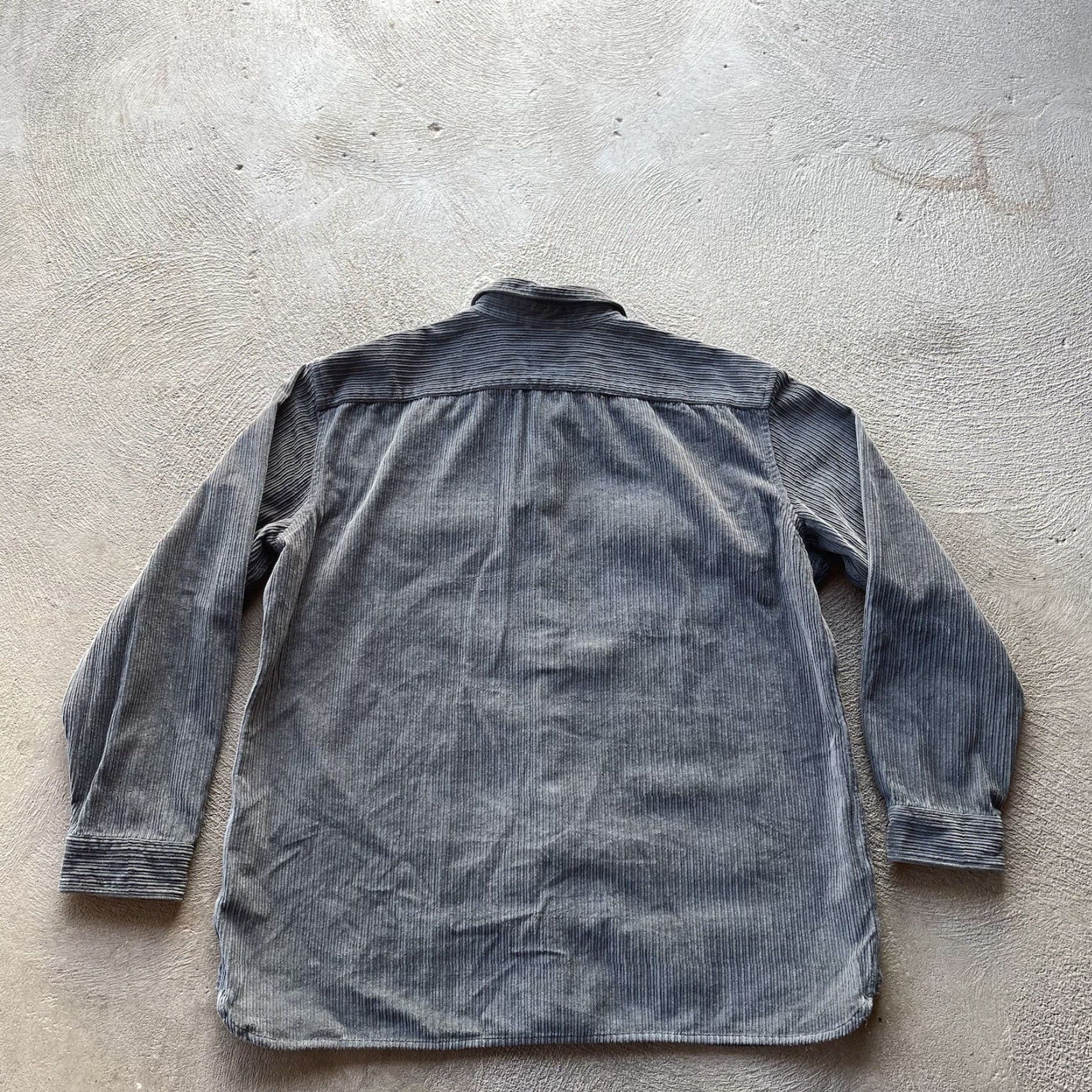 Levi's Levi's Shirt Men XL Gray Corduroy Button-Up Western Cowboy Classic Casual Mens Button-Front 60s-90s Influence Size US XL / EU 56 / 4 - 4 Thumbnail