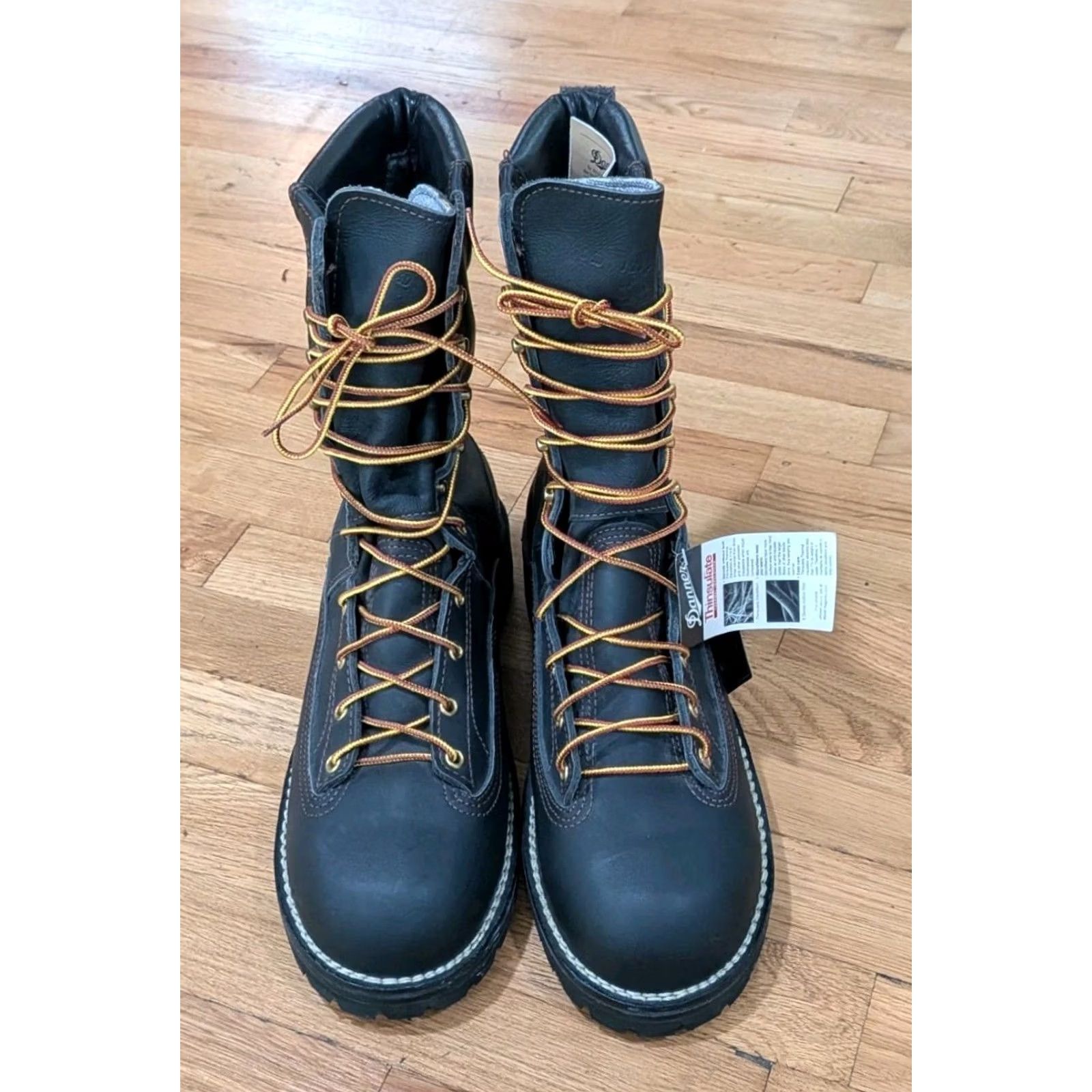 Danner Danner Ft. Lewis GTX 400G Thinsulate Boots 12100 1311703 Black 10.5 Mens Workwear Lace Up Insulated Steel Toe Leather Size US 11 / EU 44 - 6 Thumbnail