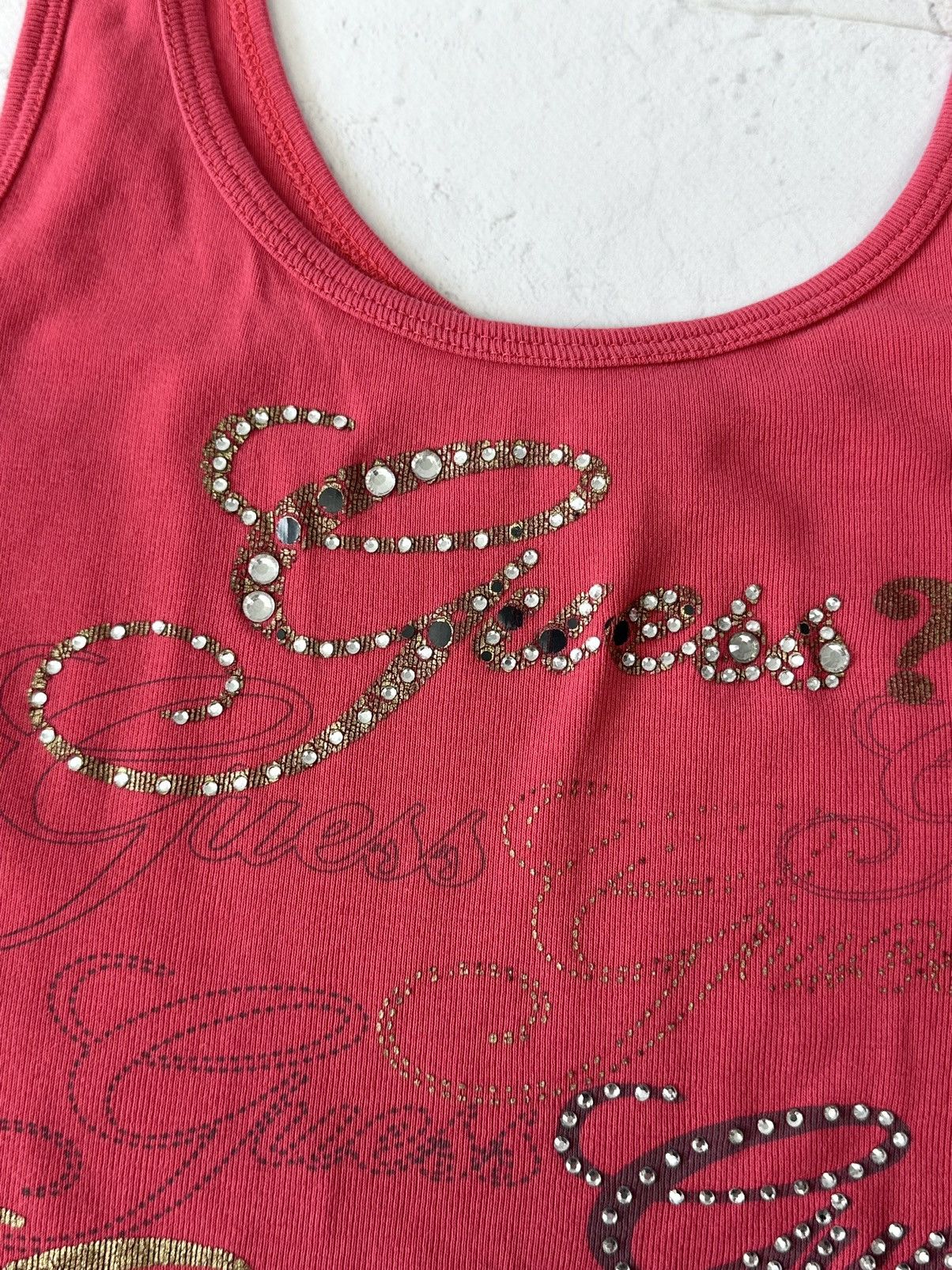 If Six Was Nine Vintage Guess Printed Tank Top Size S / US 4 / IT 40 - 4 Thumbnail