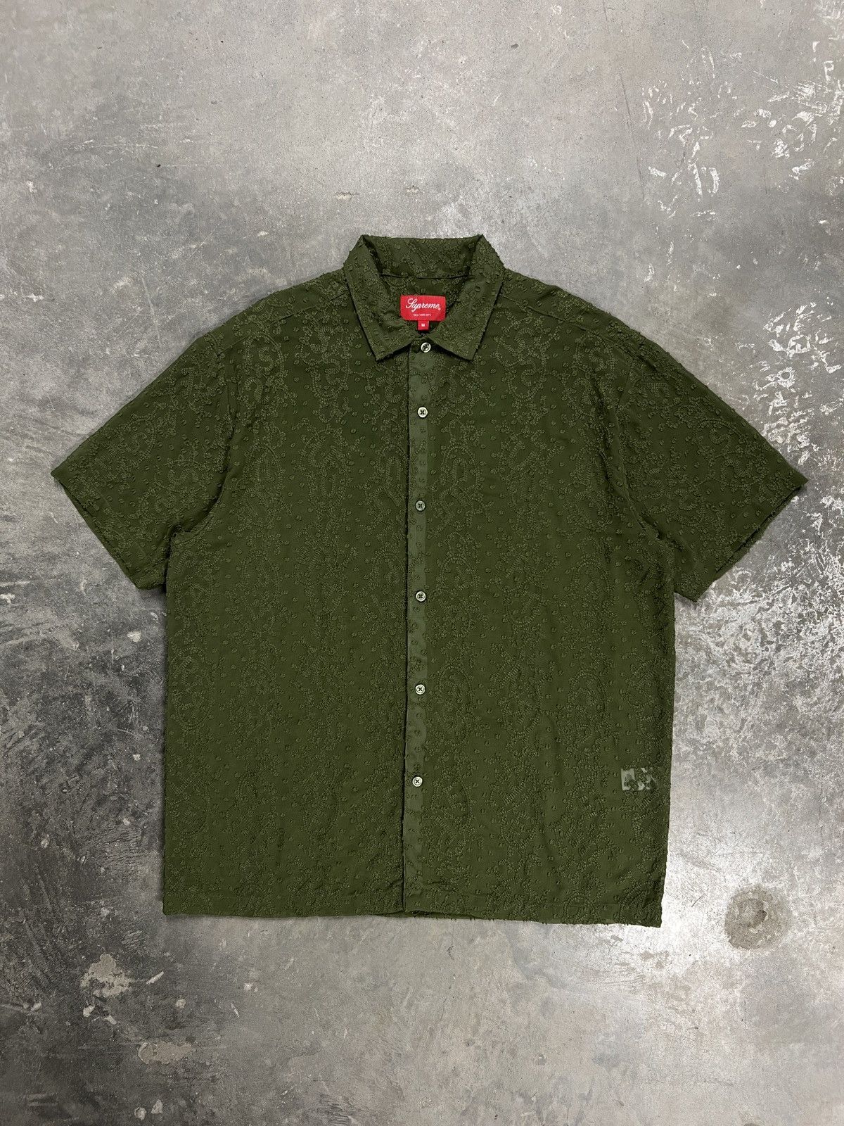 supreme Chainstitch Chiffon S/S Shirt 【公式通販】