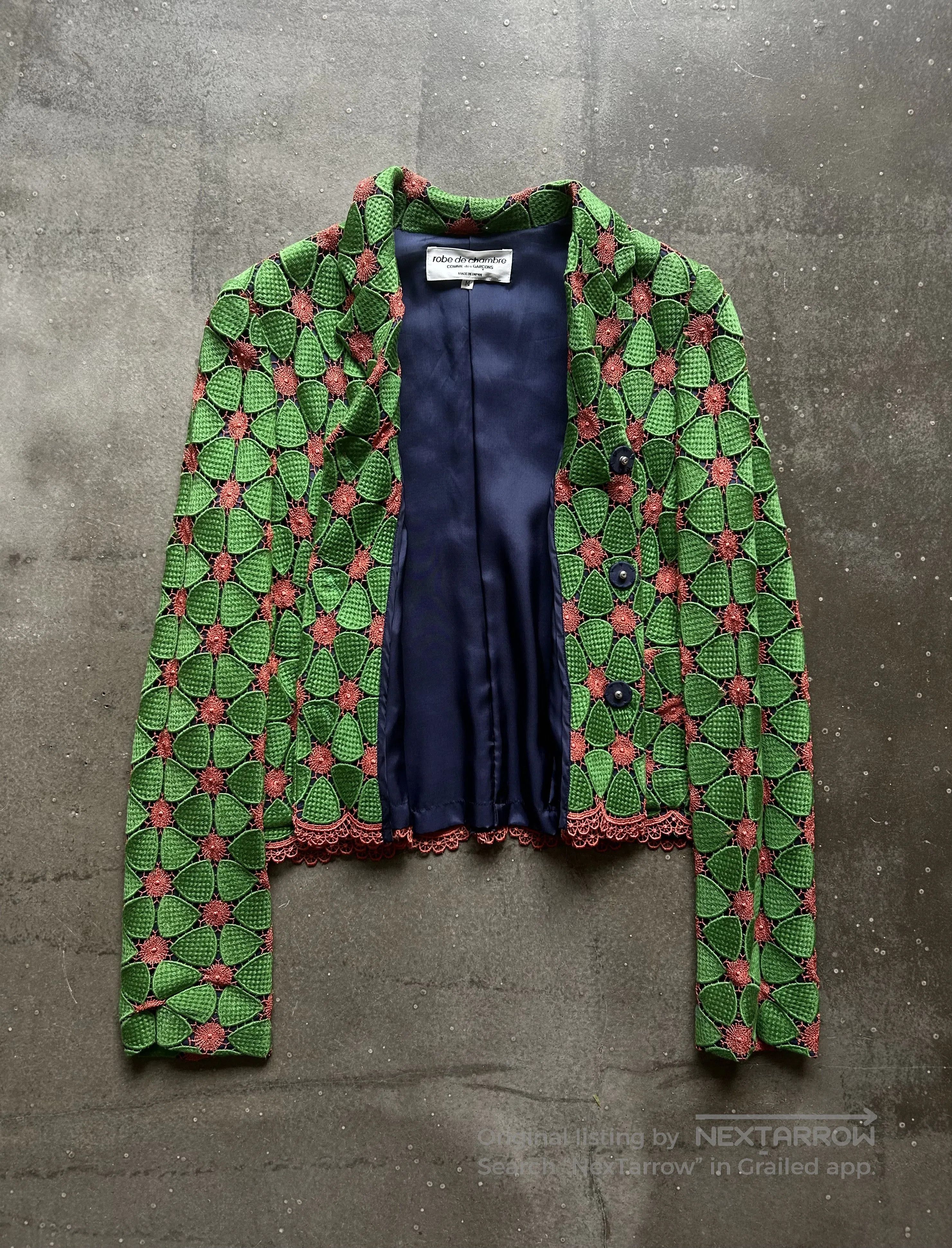 Comme des Garcons COMME des GARÇONS Crochet Embroidery Robe. Size M / US 6-8 / IT 42-44 - 4 Thumbnail