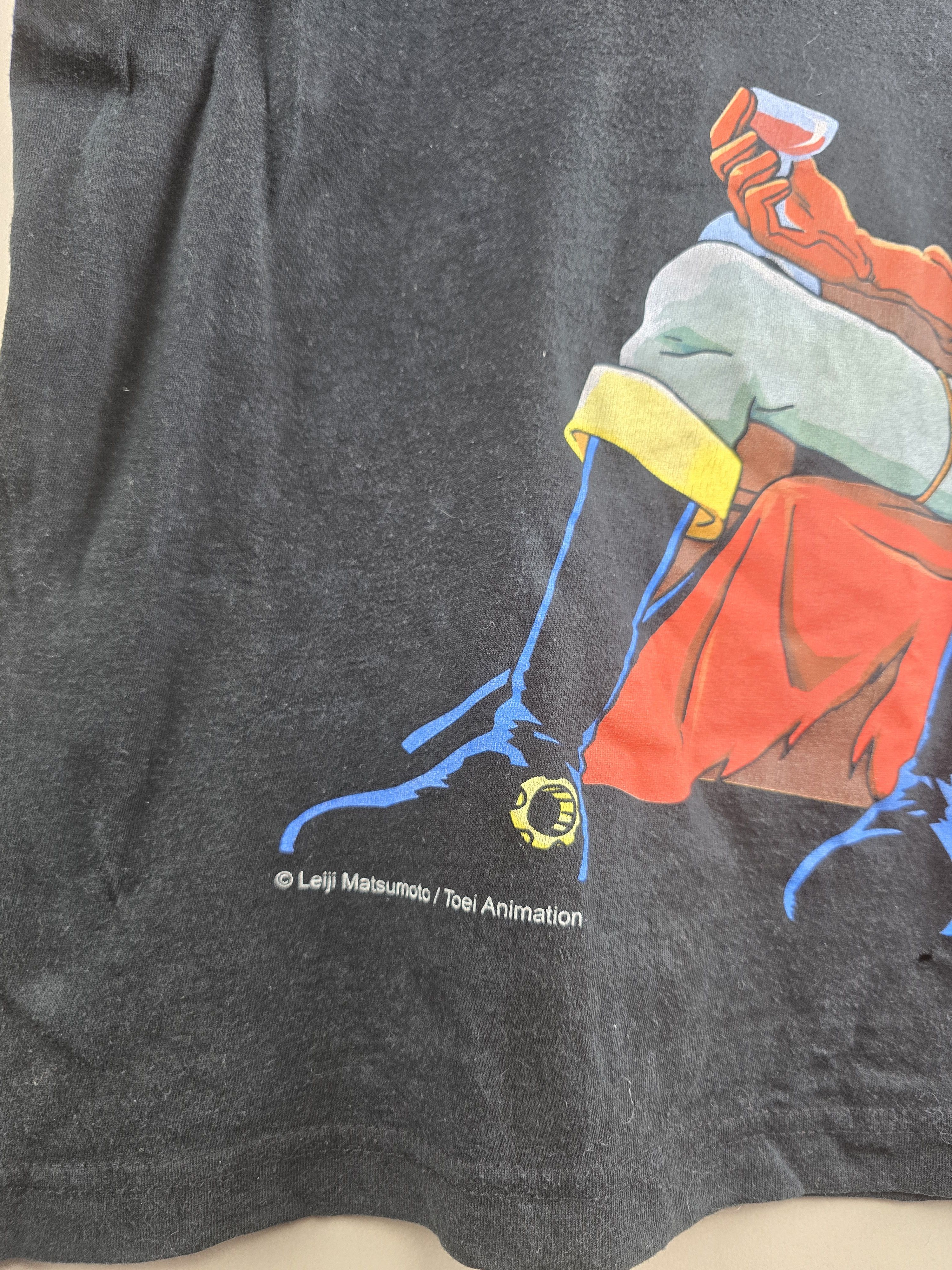 Anime × Vintage 2000 Captain Harlock Throne Anime Tee L 21.5" 27" Size US L / EU 52-54 / 3 - 3 Thumbnail