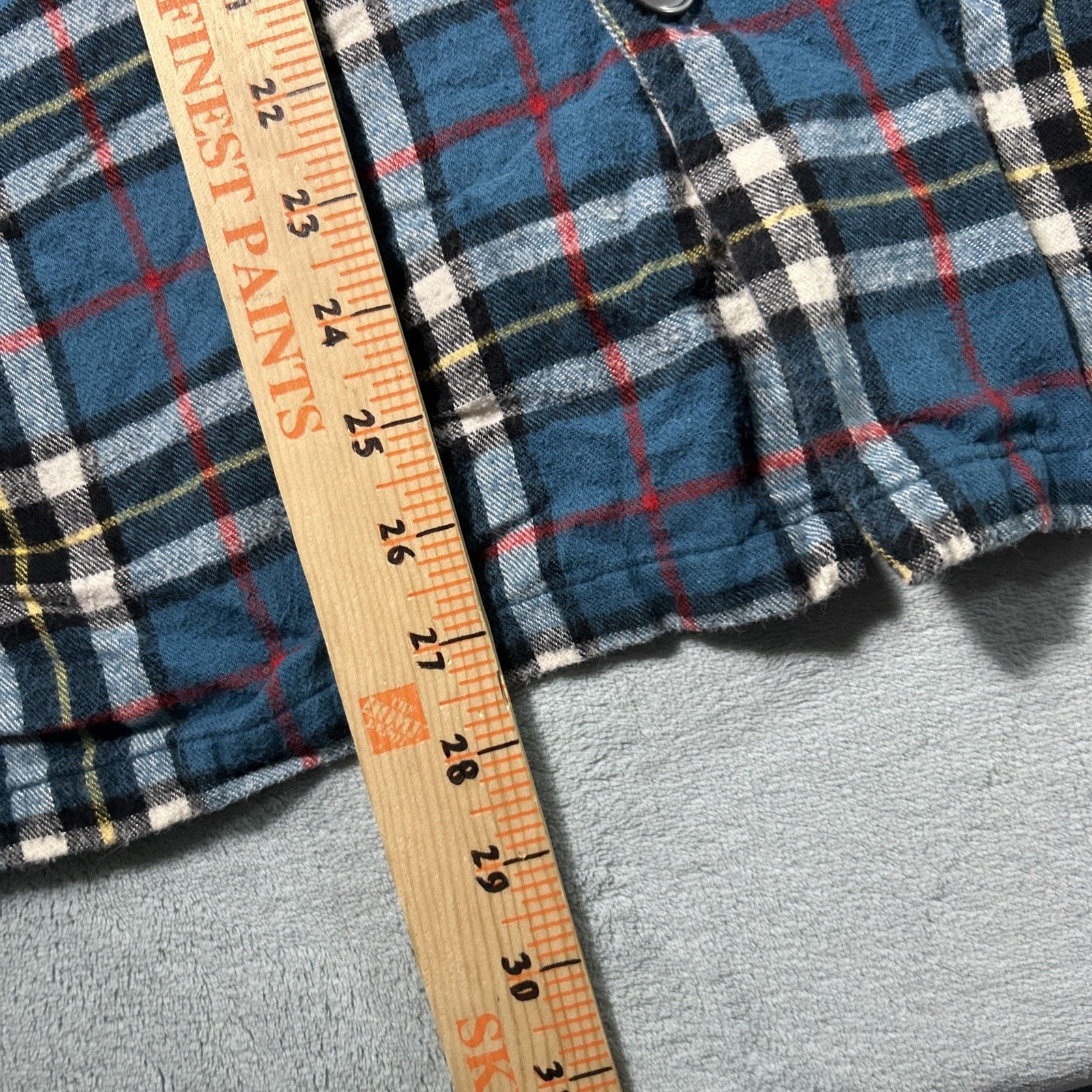 L.L. Bean LL Bean Archive Soft Flannel 1958 Medium Form Camp Collar Size M / US 6-8 / IT 42-44 - 11 Thumbnail