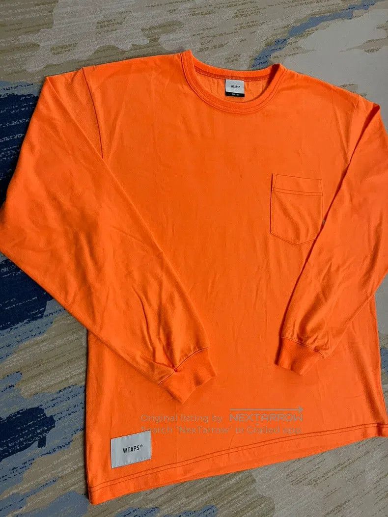 Wtaps Wtaps Fluorescent Orange Long Sleeve Size US S / EU 44-46 / 1 - 4 Thumbnail