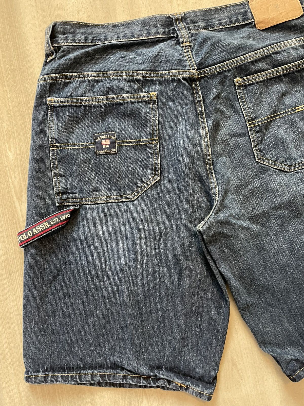 U.S. Polo Assn. Vintage US Polo Assn Shorts Size 36 Skater Baggy Wide Leg Size US 36 / EU 52 - 2 Thumbnail