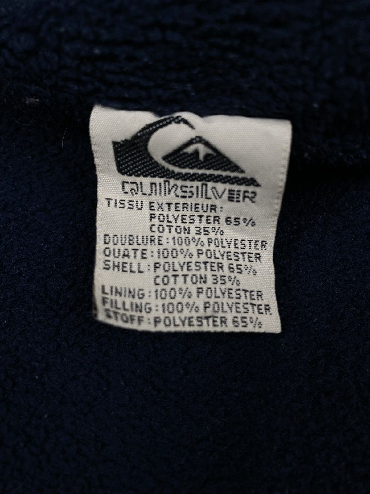 Quiksilver 🚨 Quiksilver vintage zip jacket coat monogram man’s S Size US S / EU 44-46 / 1 - 7 Thumbnail