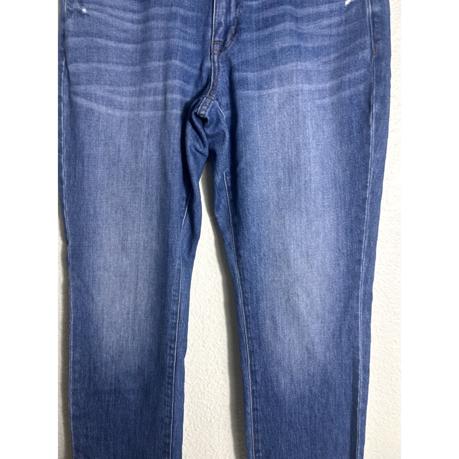 Madewell VINTAGE Madewell Slim Boy Jean Women Jeans Medium Blue 32x31 Size 32 Slim Fit Boyfriend style Womens Size 30" / US 8 / IT 44 - 3 Thumbnail