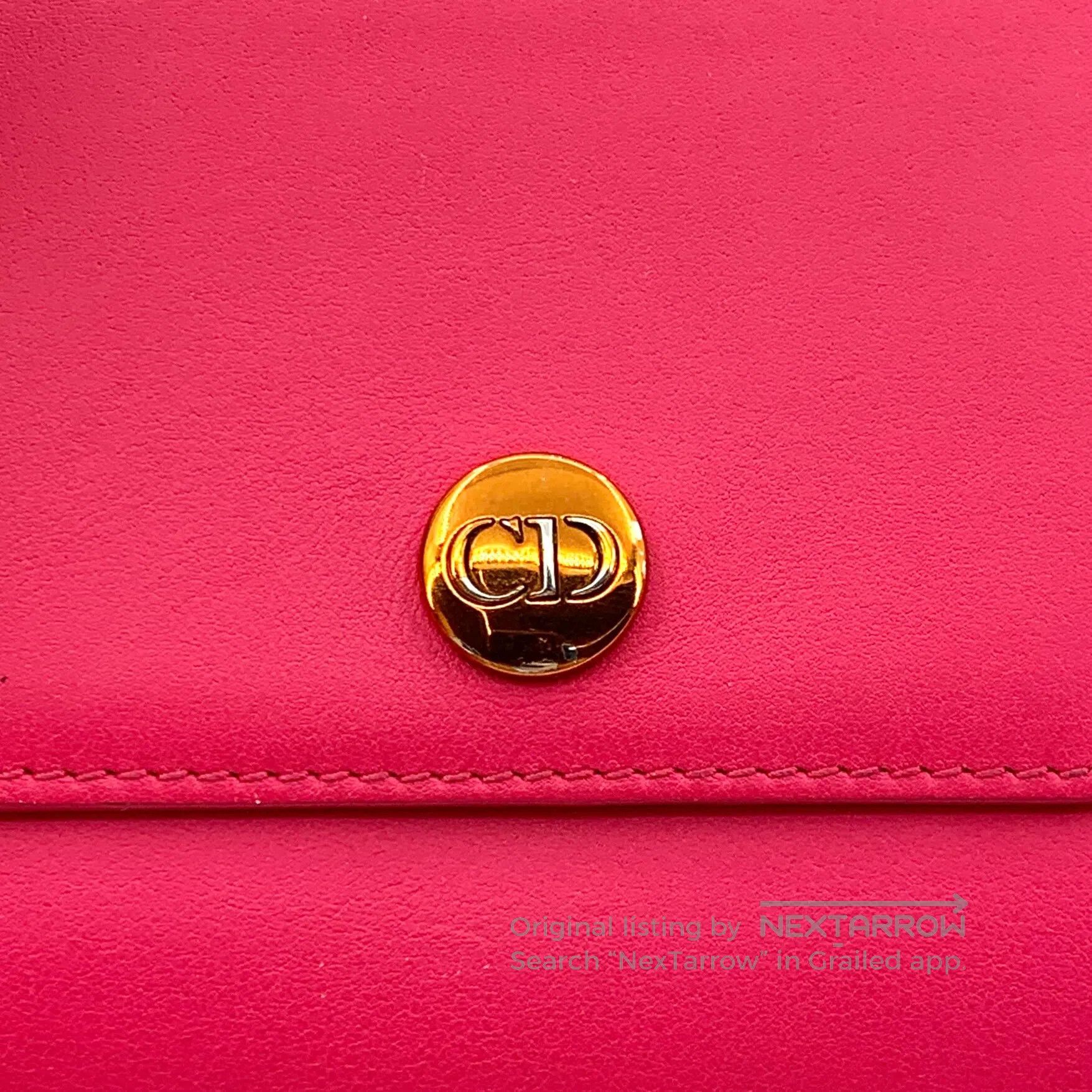 Dior Dior Red CD Logo Cardholder Wallet| Size ONE SIZE - 8 Thumbnail