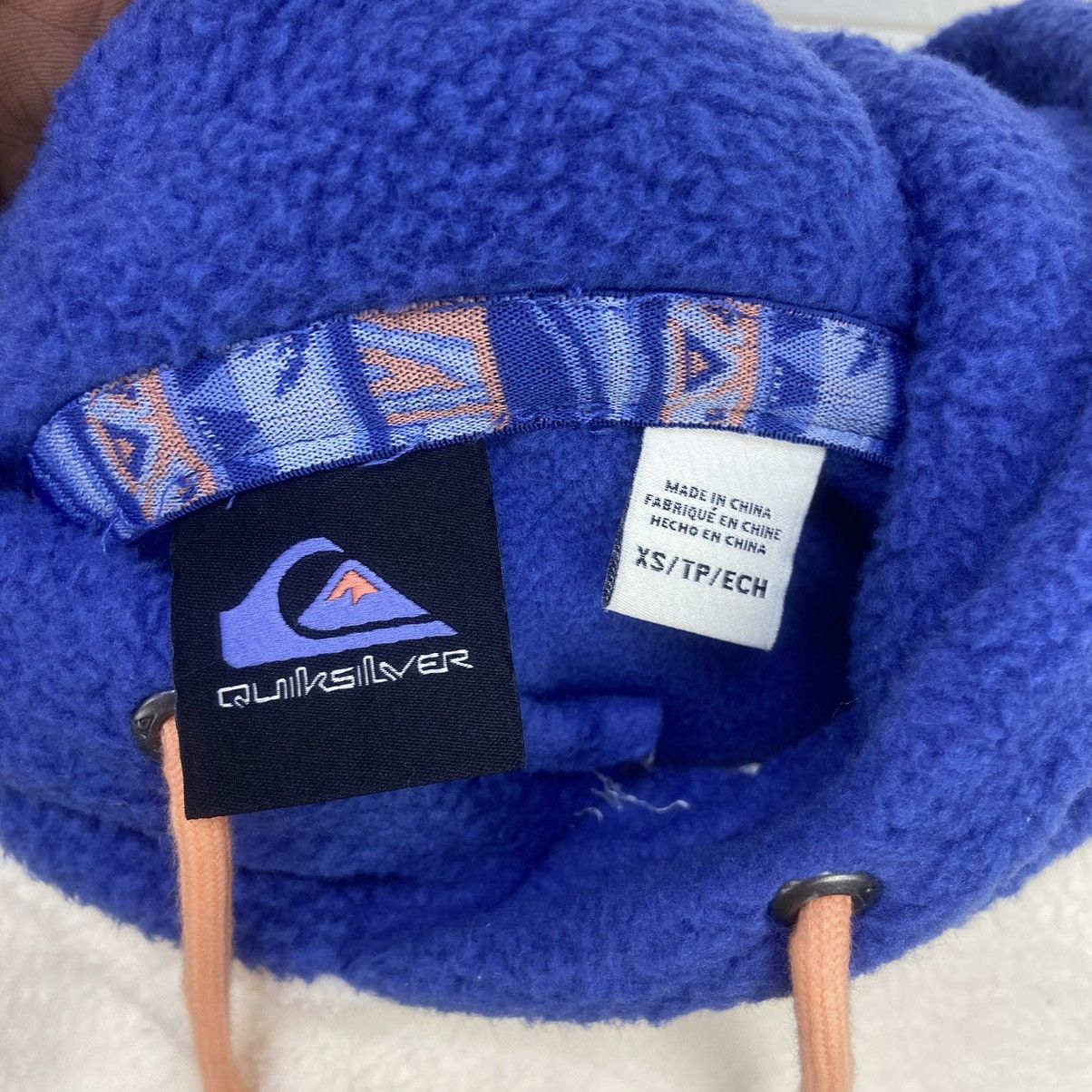 Quiksilver Quiksilver Surf Two Tone Fleece Sweatshirt Hoodie Size US XS / EU 42 / 0 - 15 Thumbnail