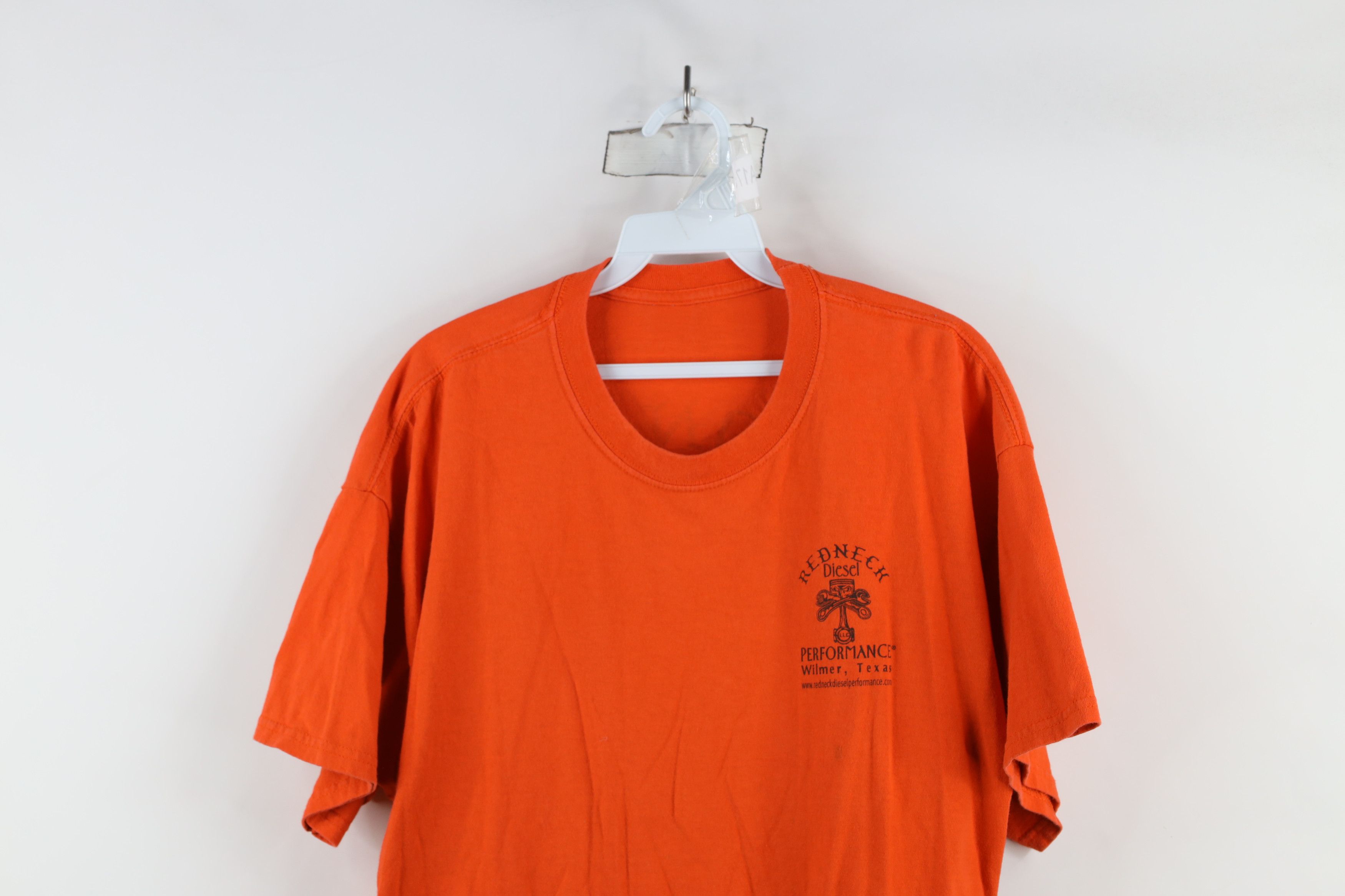 Vintage Vintage Y2K Streetwear Redneck Diesel Car T-Shirt Orange Size US L / EU 52-54 / 3 - 2 Thumbnail