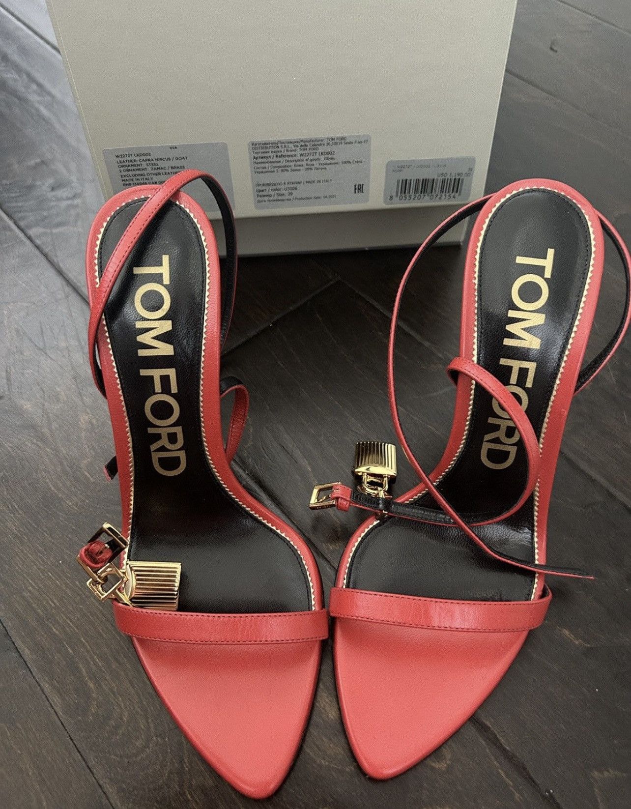 Tom Ford Tom Ford Heels Size US 9 / IT 39 - 3 Thumbnail